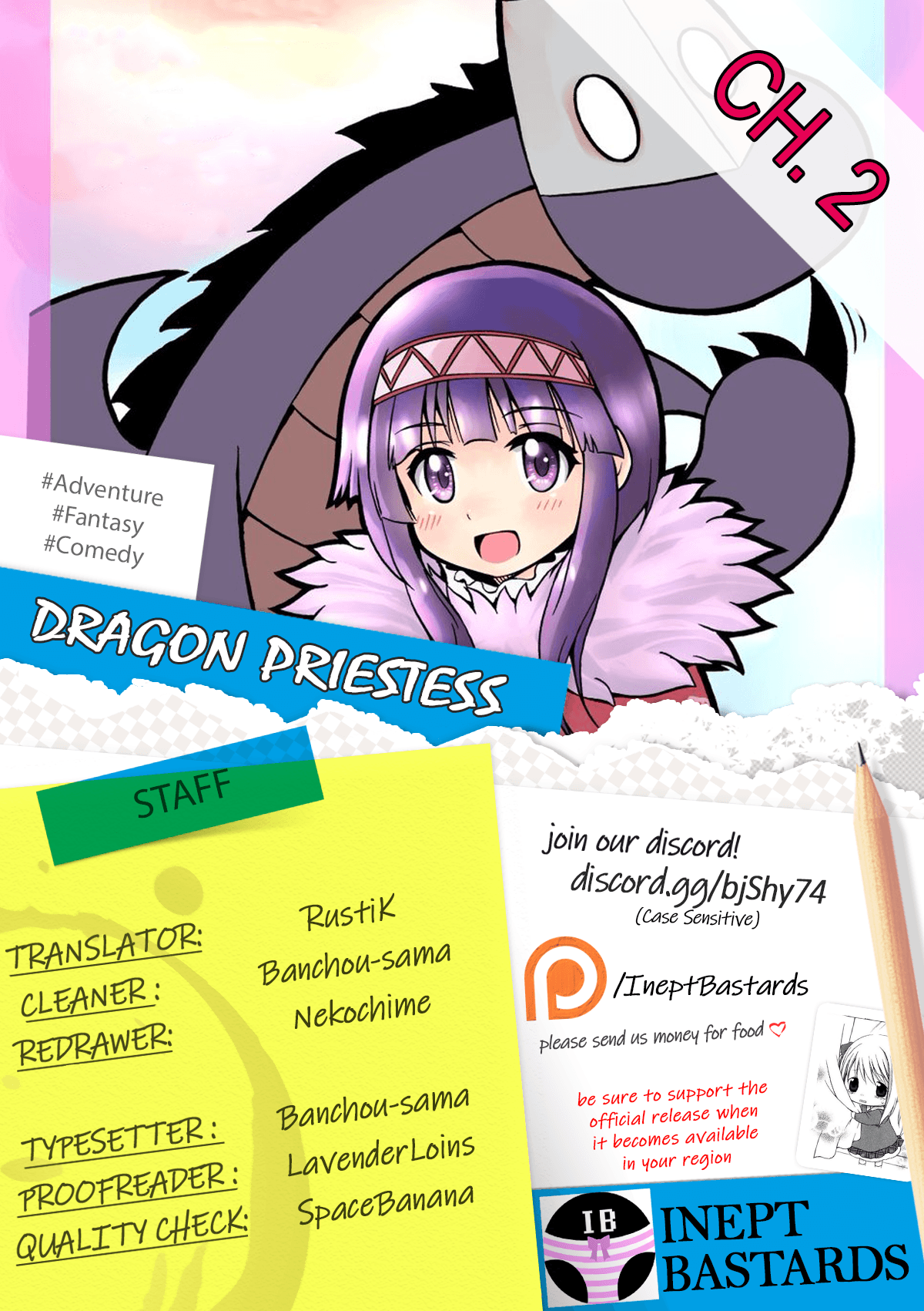 The Dragon And The Dragon Slayer Priestess chapter 2 - page 1