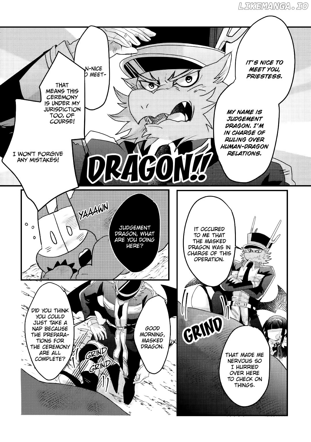 The Dragon And The Dragon Slayer Priestess chapter 8 - page 2