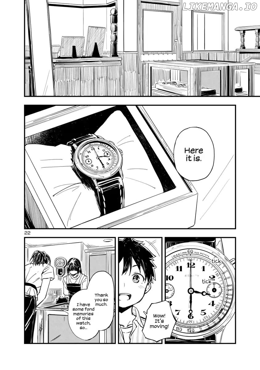 Kanmuri-san's Watch Workshop chapter 1 - page 20