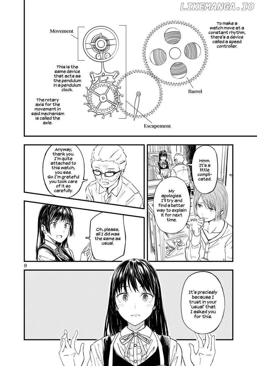 Kanmuri-san's Watch Workshop chapter 1 - page 7