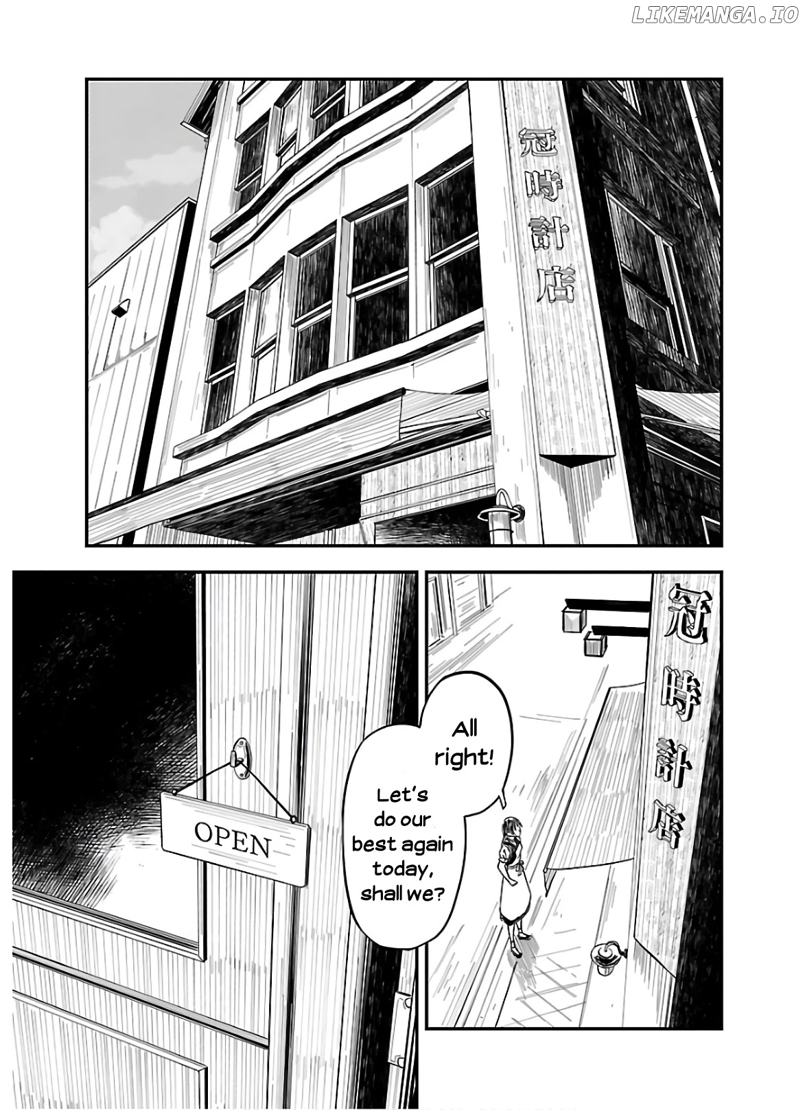 Kanmuri-san's Watch Workshop chapter 4 - page 23