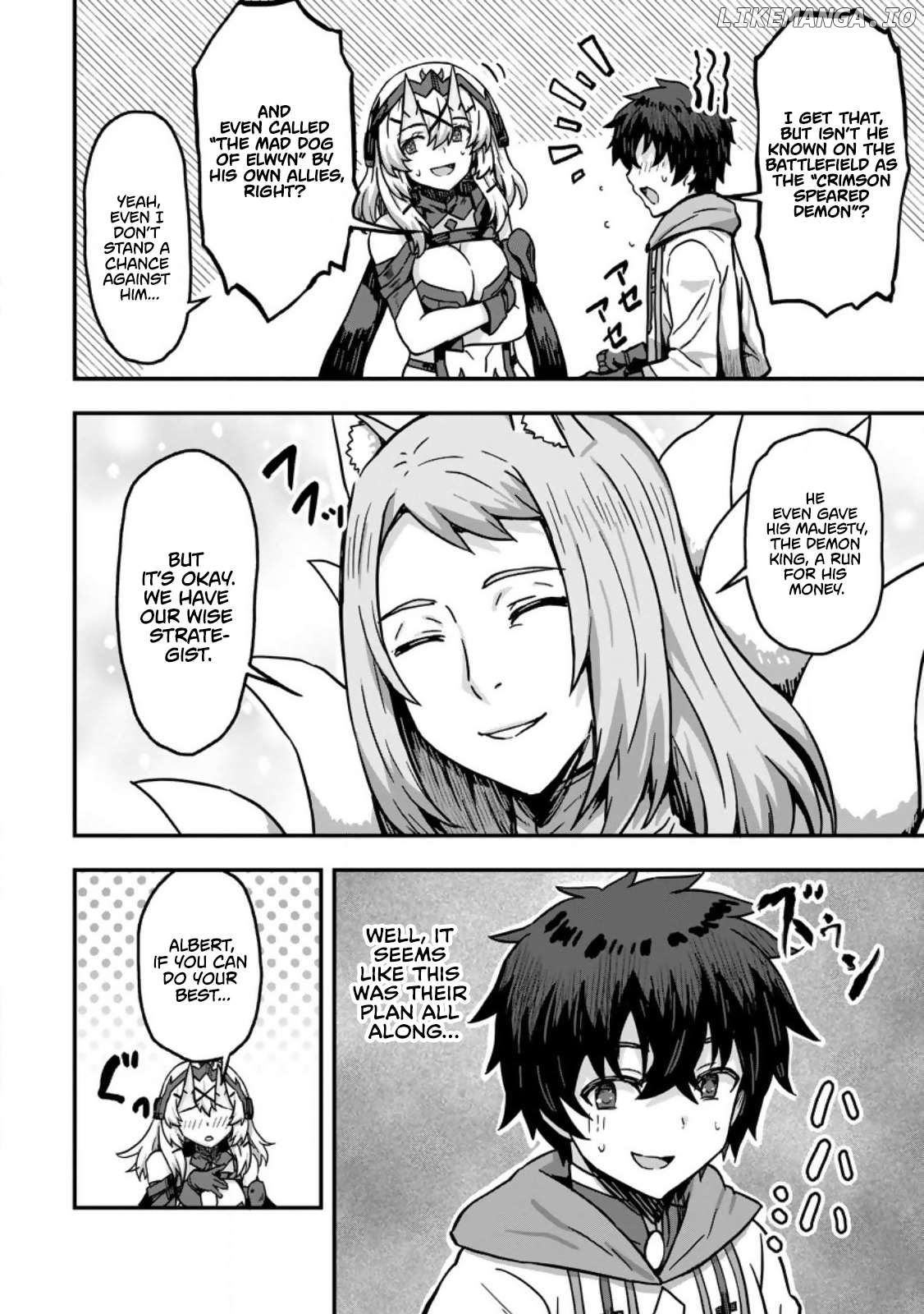 Isekai Saikyou no Yome desu ga, Yoru no Tatakai wa Ore no Hou ga Tsuyoi You desu ~Chiryaku o Ikashite Nariagaru Harem Senki~ Chapter 2 - page 24