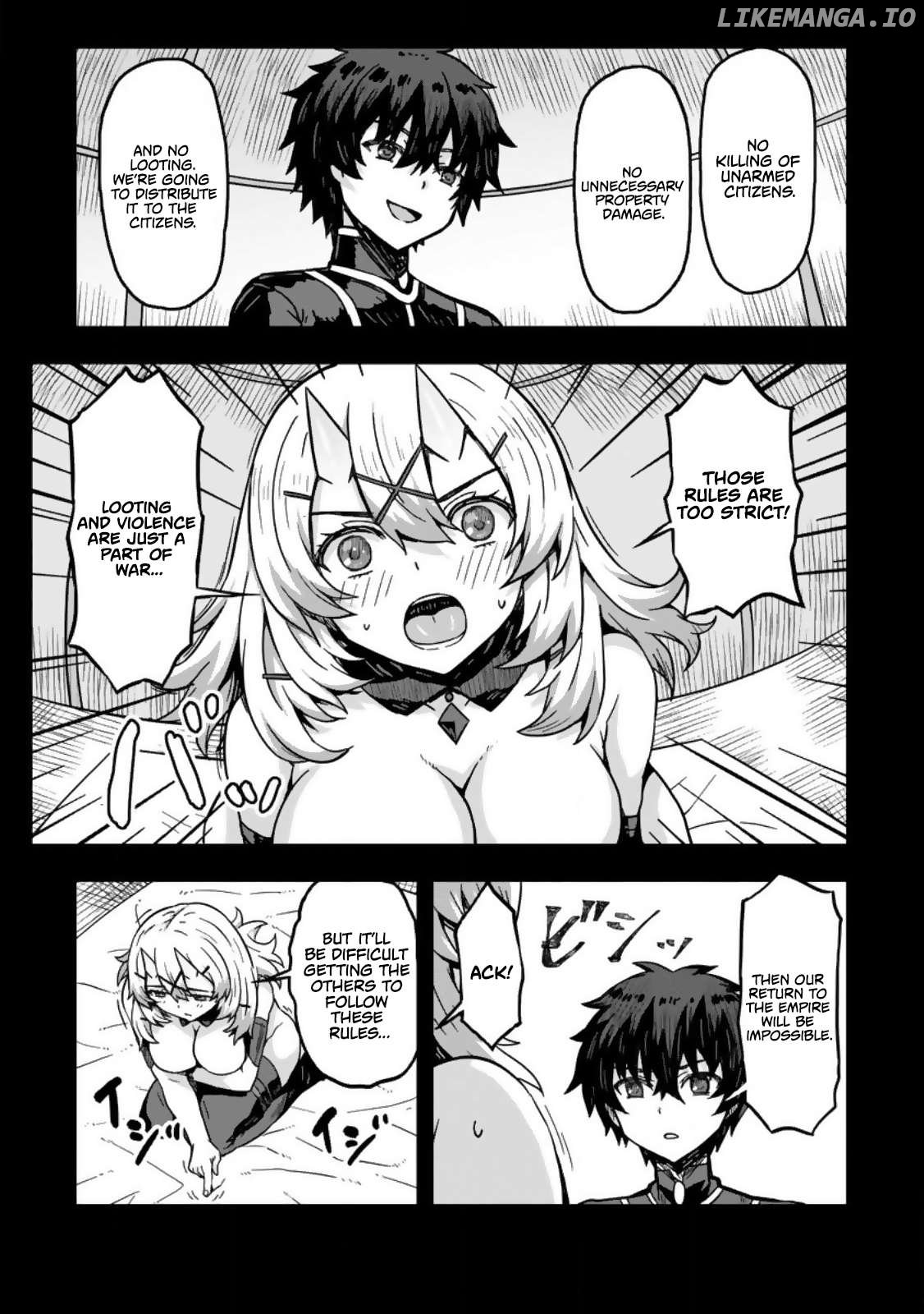 Isekai Saikyou no Yome desu ga, Yoru no Tatakai wa Ore no Hou ga Tsuyoi You desu ~Chiryaku o Ikashite Nariagaru Harem Senki~ Chapter 2 - page 5