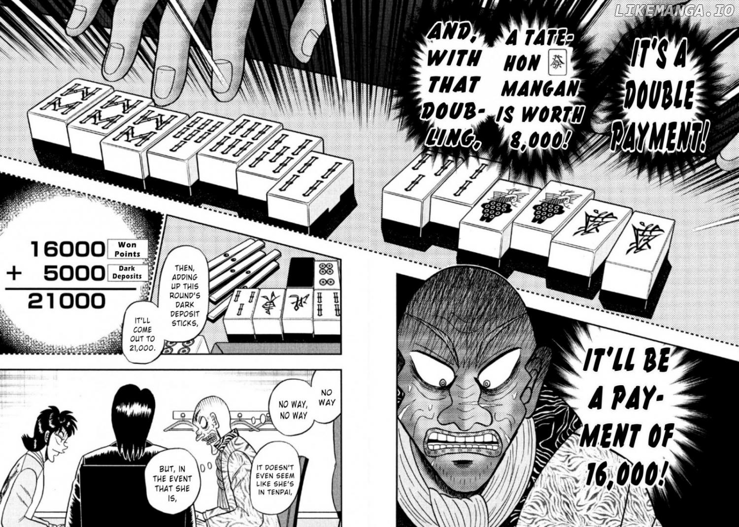 Darkness of Mahjong Fighter Mamiya chapter 21 - page 21