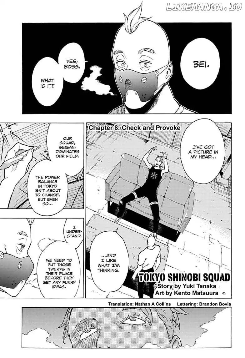 Tokyo Shinobi Squad chapter 8 - page 1