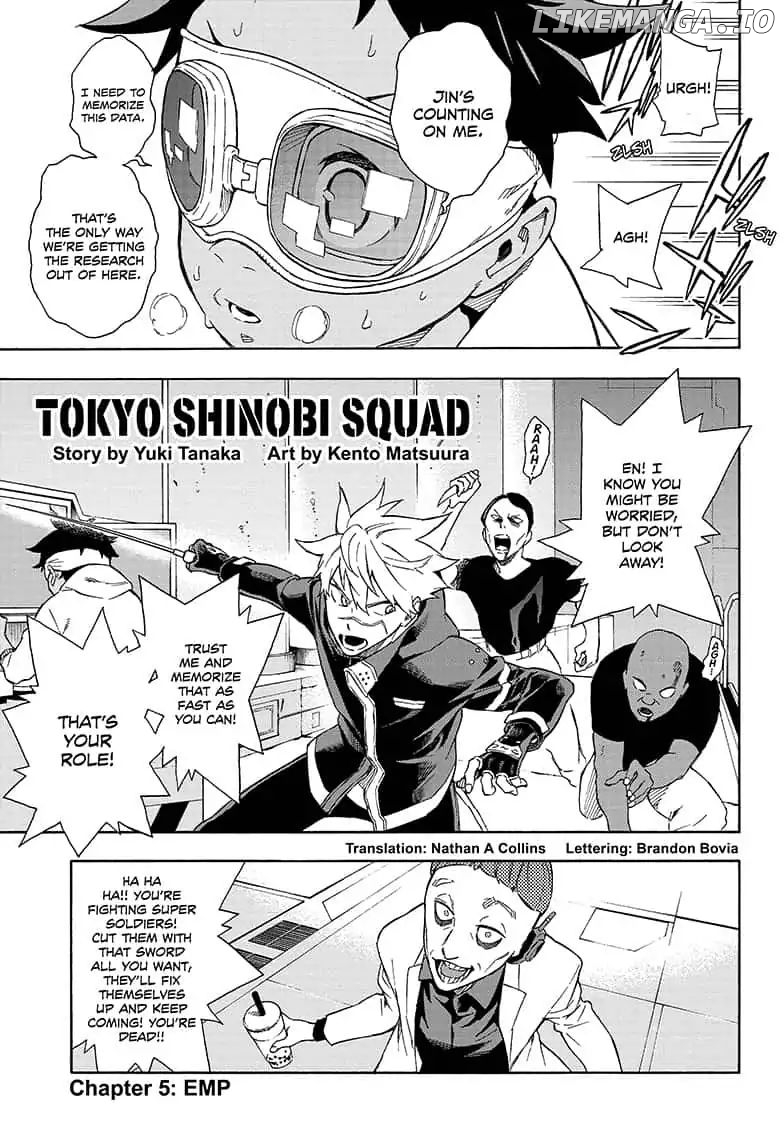 Tokyo Shinobi Squad chapter 5 - page 1