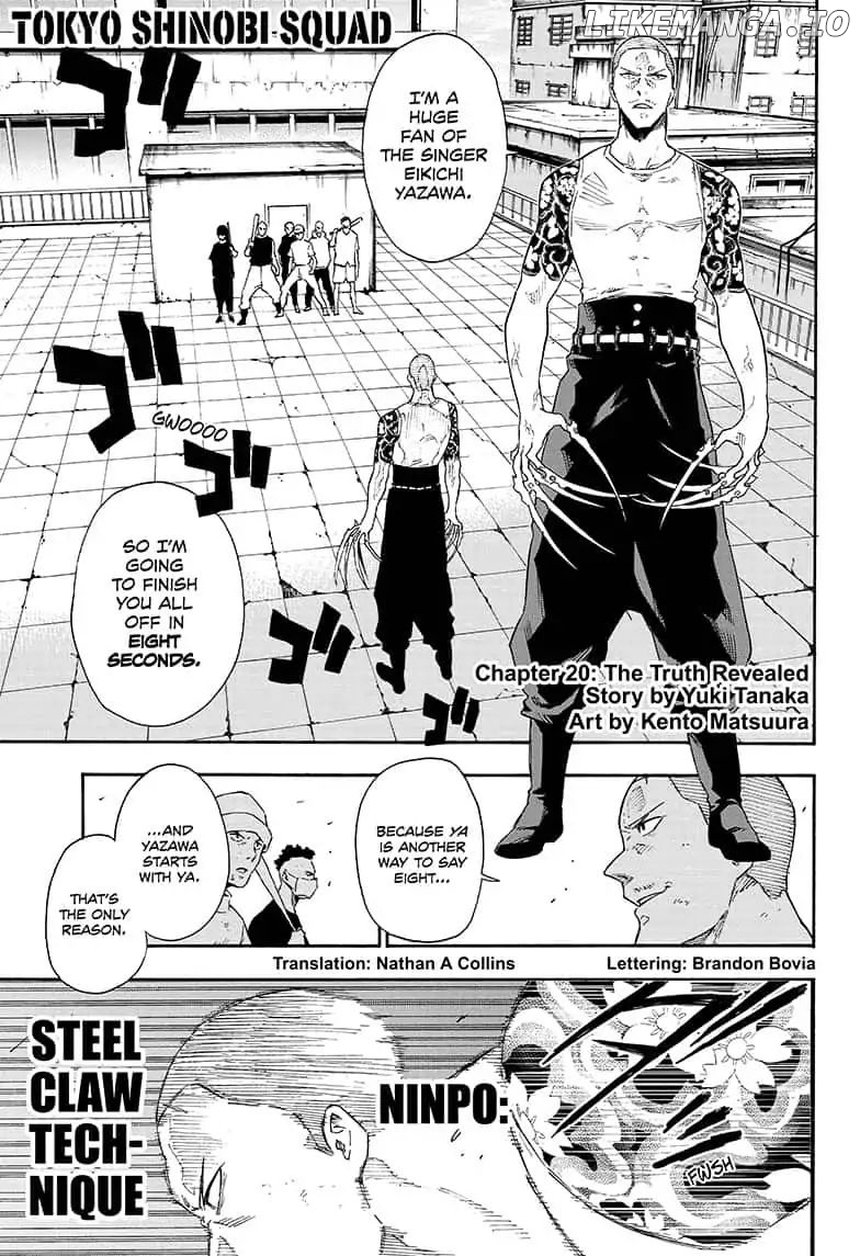 Tokyo Shinobi Squad chapter 20 - page 1