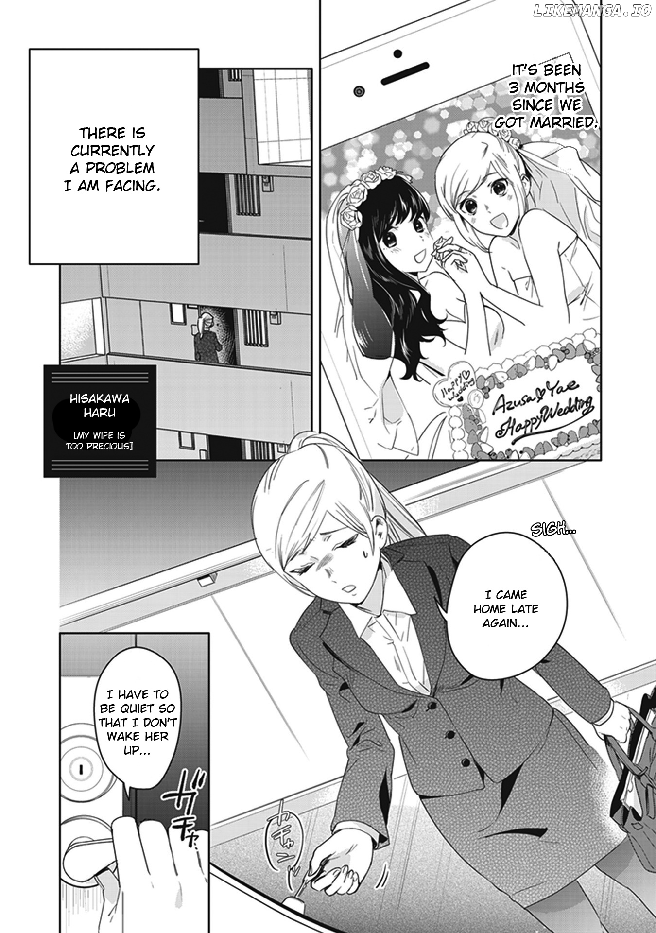 White Lilies in Love BRIDE's Newlywed Yuri Anthology chapter 1 - page 5