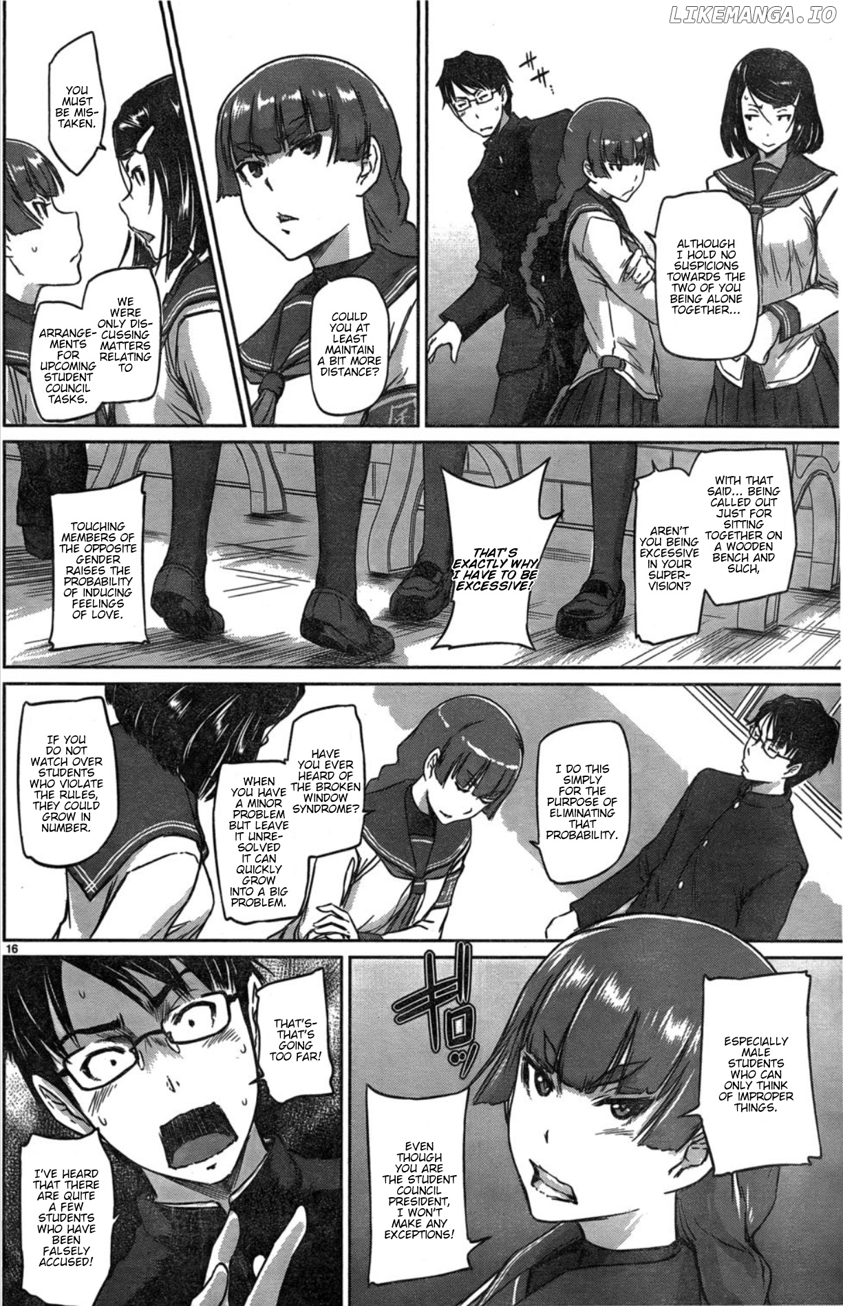 Renai Shikou Seitokai chapter 2 - page 16