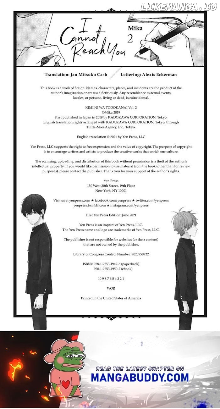 I Will Not Reach You chapter 11.6 - page 22