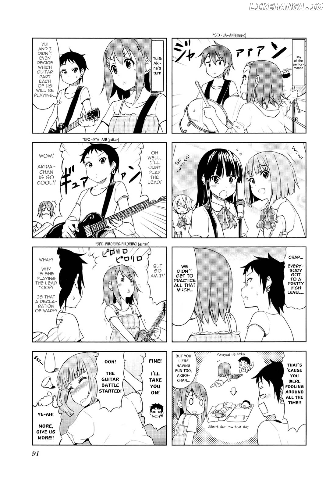 K-ON! College chapter 11 - page 9