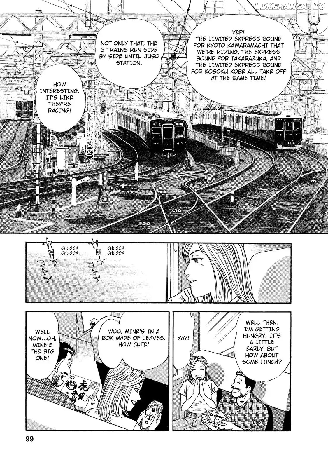 Ekiben Hitoritabi chapter 32 - page 12