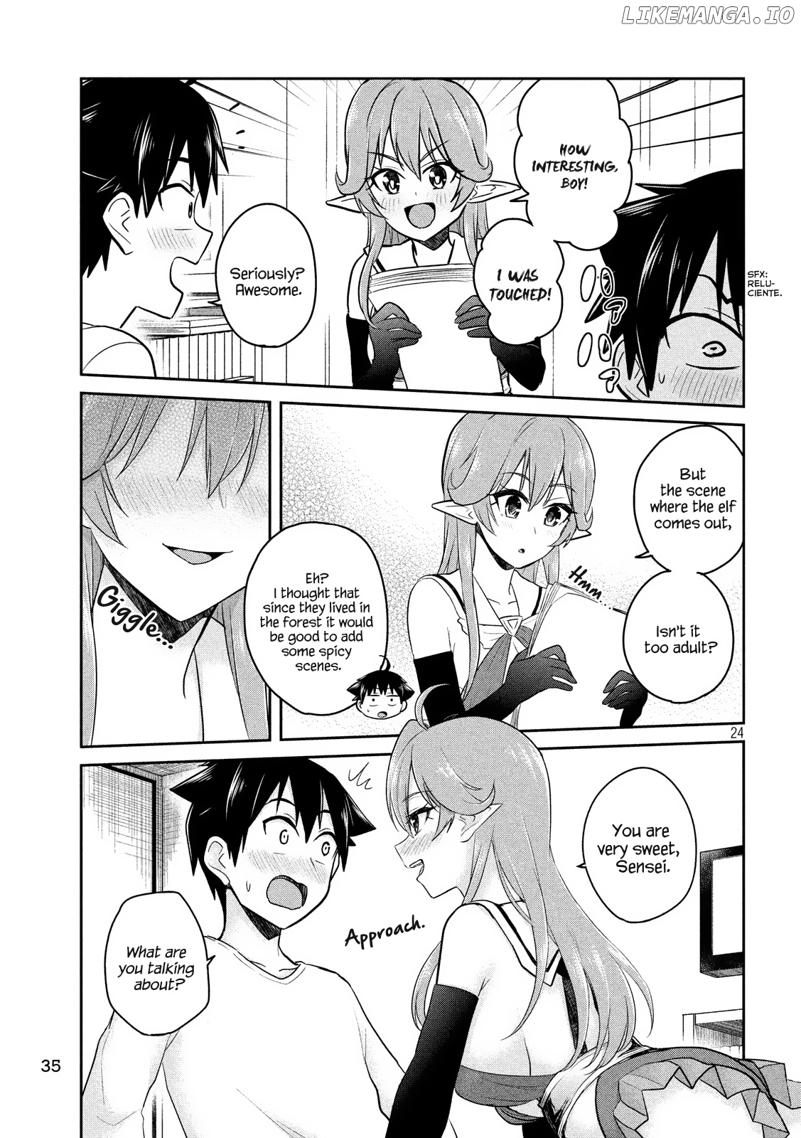 Otaku no Tonari wa ERUFU Desuka? chapter 1 - page 24