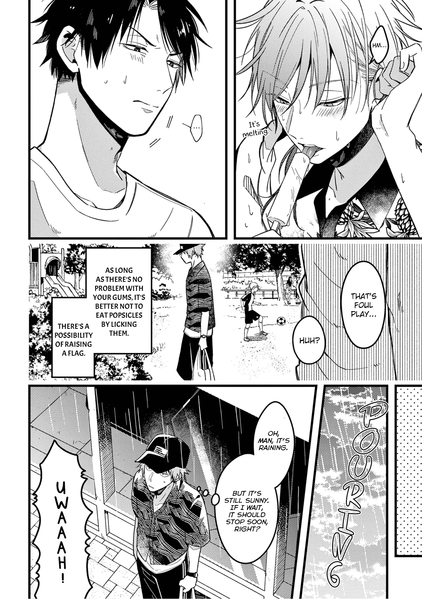 A World Where Everything Definitely Becomes BL vs. The Man Who Definitely Doesn't Want To Be In A BL chapter 22 - page 4