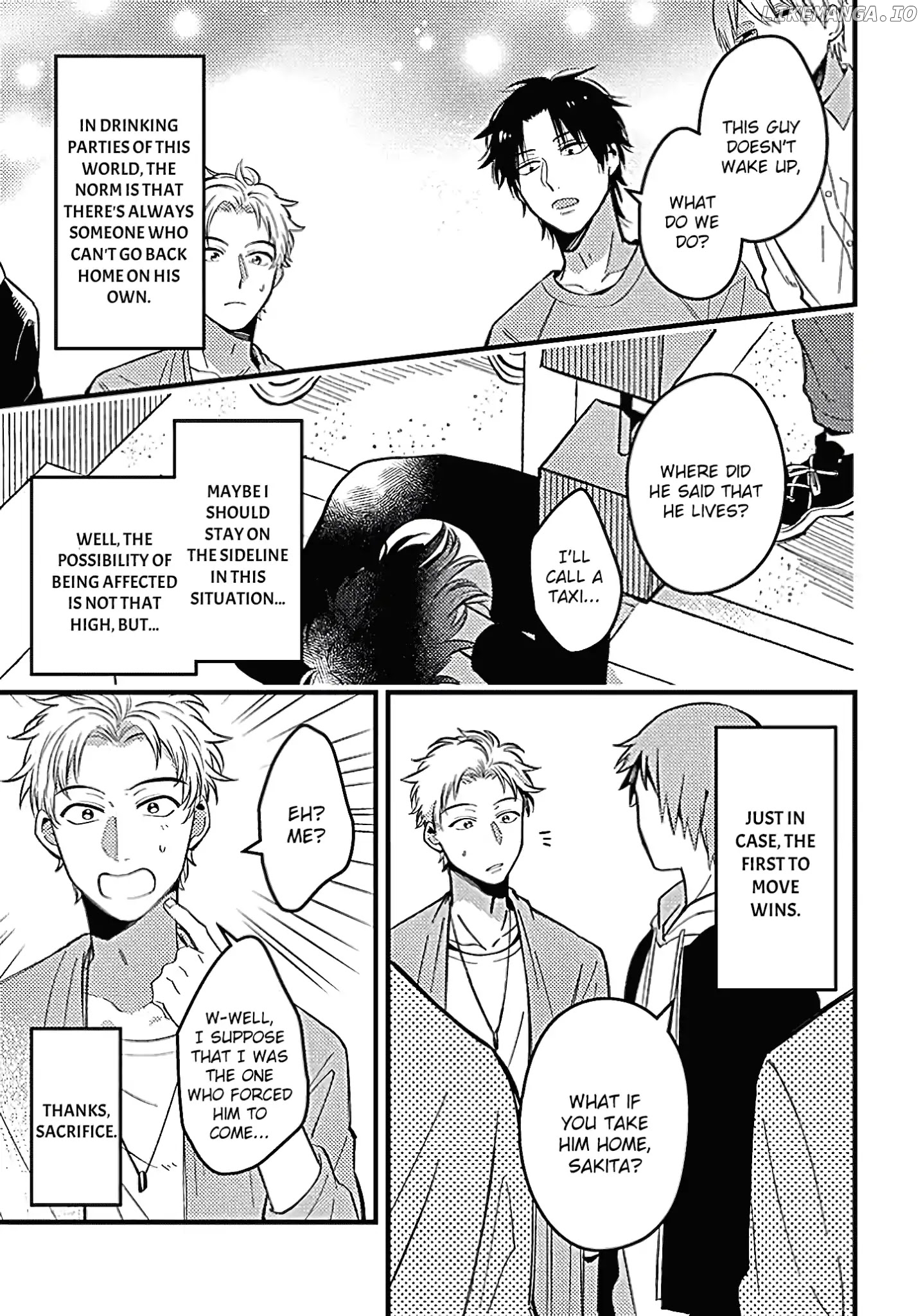 A World Where Everything Definitely Becomes BL vs. The Man Who Definitely Doesn't Want To Be In A BL chapter 13 - page 4