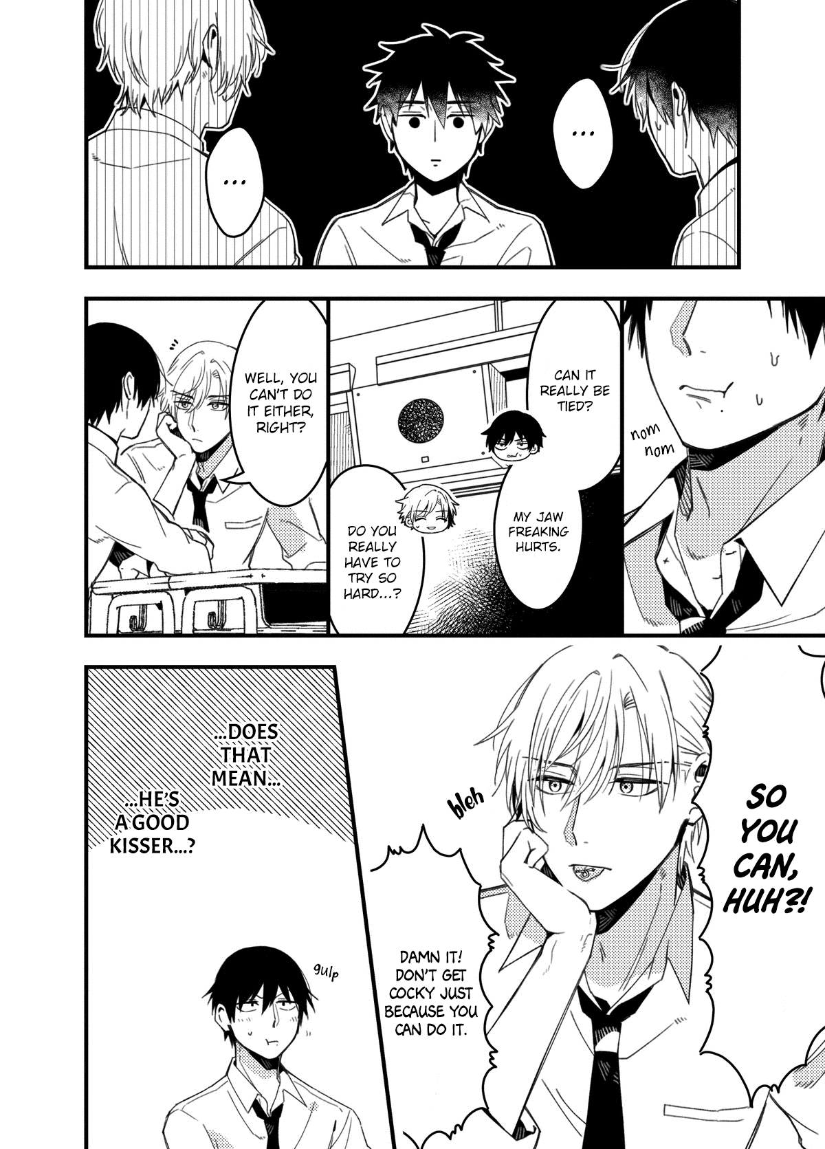 A World Where Everything Definitely Becomes BL vs. The Man Who Definitely Doesn't Want To Be In A BL chapter 35.7 - page 3