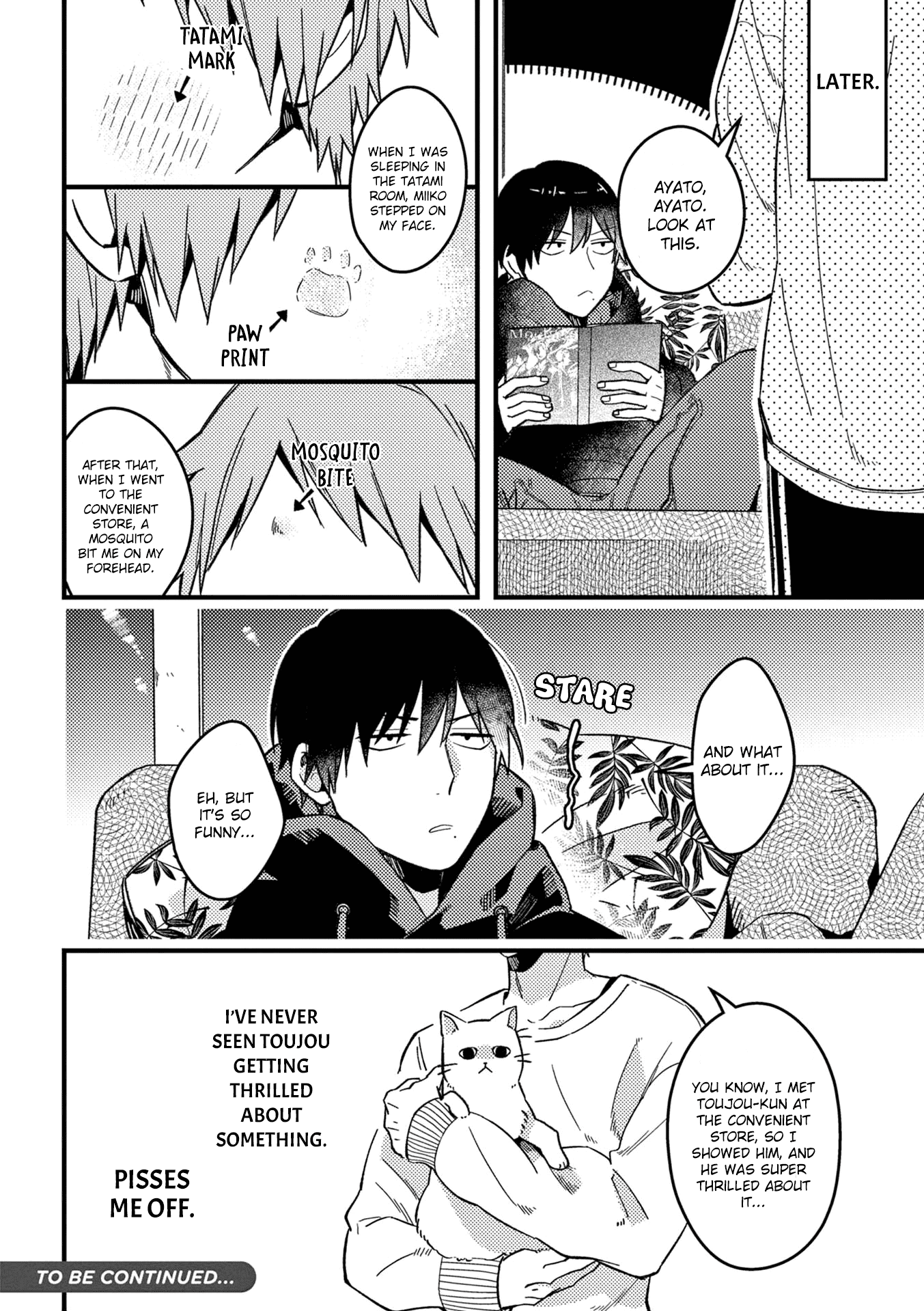 A World Where Everything Definitely Becomes BL vs. The Man Who Definitely Doesn't Want To Be In A BL chapter 35.5 - page 13