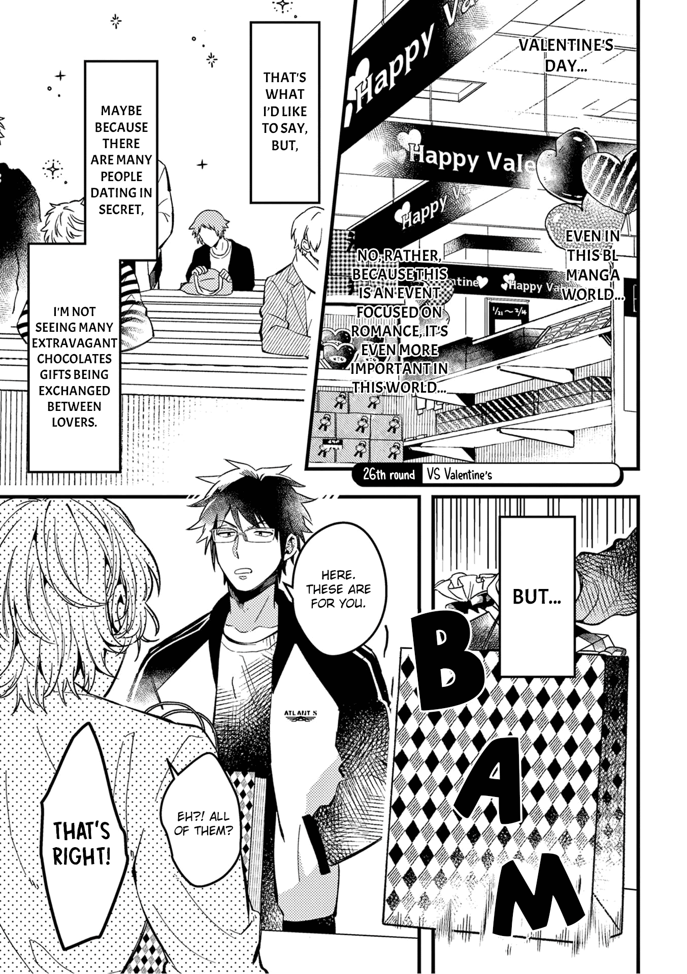 A World Where Everything Definitely Becomes BL vs. The Man Who Definitely Doesn't Want To Be In A BL chapter 26 - page 2