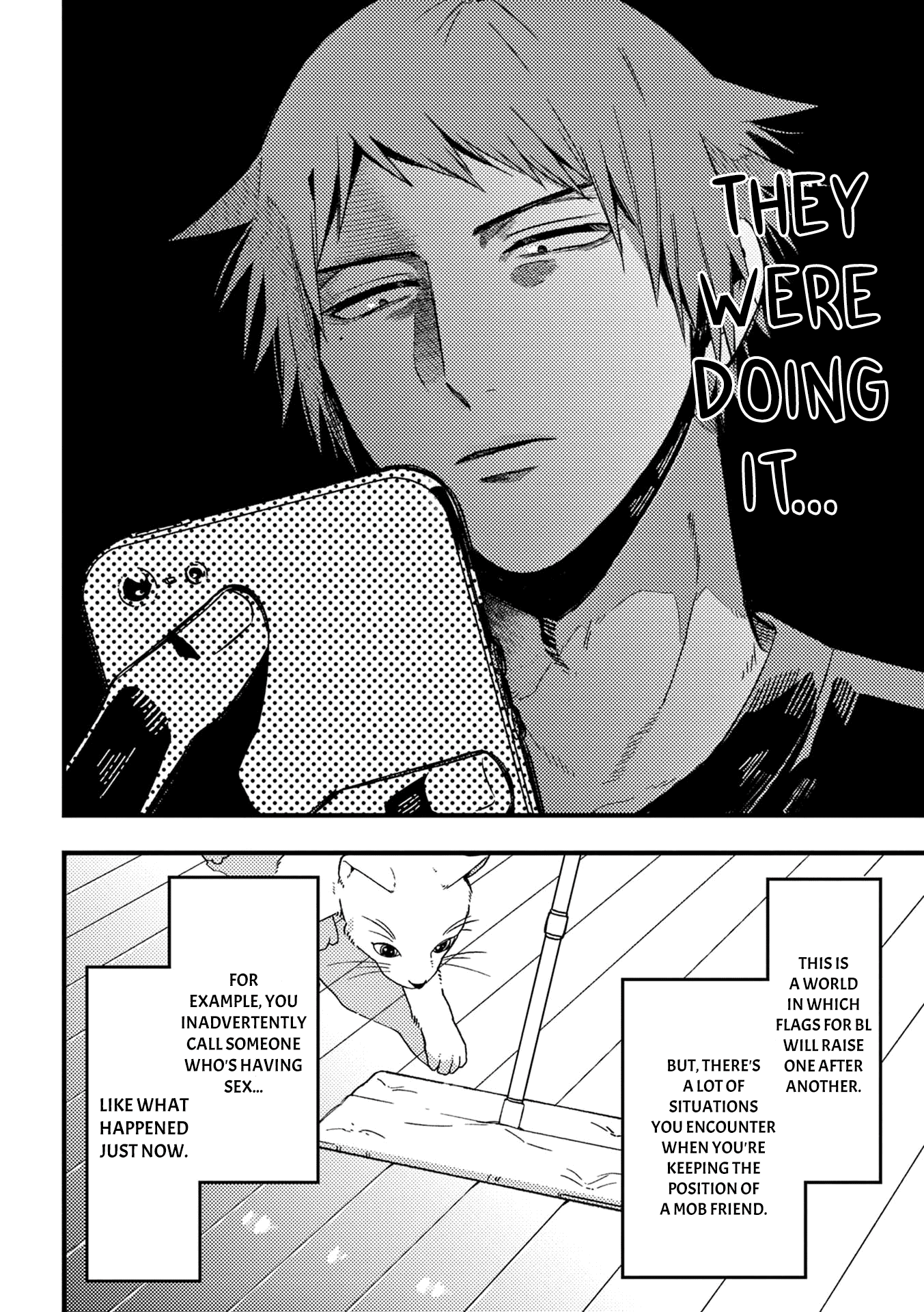 A World Where Everything Definitely Becomes BL vs. The Man Who Definitely Doesn't Want To Be In A BL chapter 32 - page 5