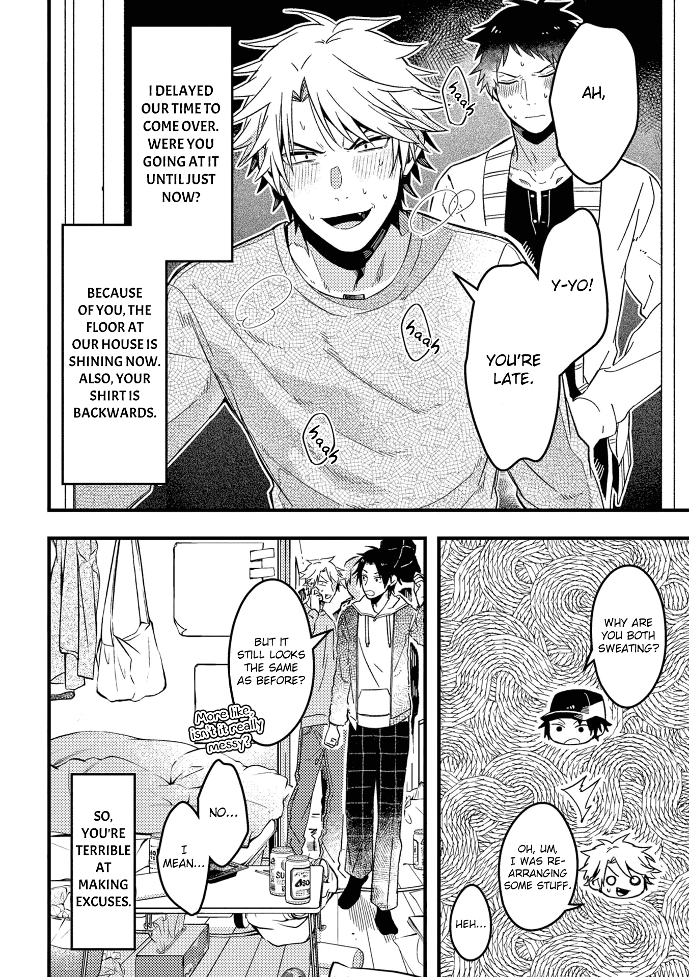 A World Where Everything Definitely Becomes BL vs. The Man Who Definitely Doesn't Want To Be In A BL chapter 32 - page 7