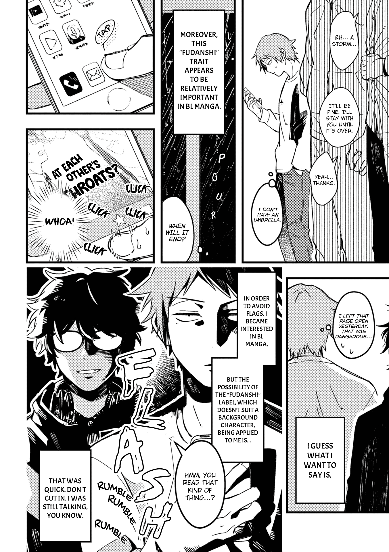 A World Where Everything Definitely Becomes BL vs. The Man Who Definitely Doesn't Want To Be In A BL chapter 27 - page 3