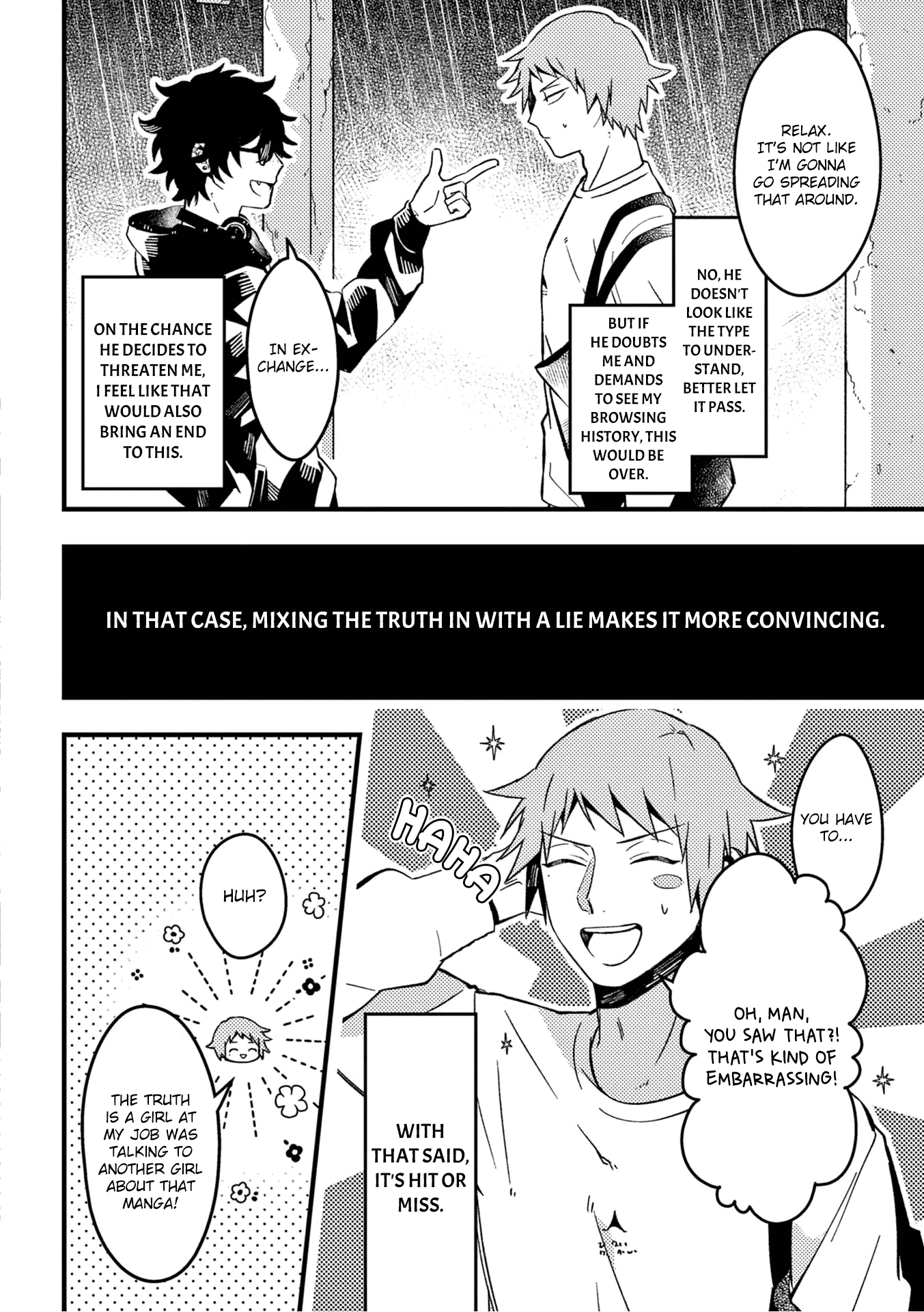 A World Where Everything Definitely Becomes BL vs. The Man Who Definitely Doesn't Want To Be In A BL chapter 27 - page 5