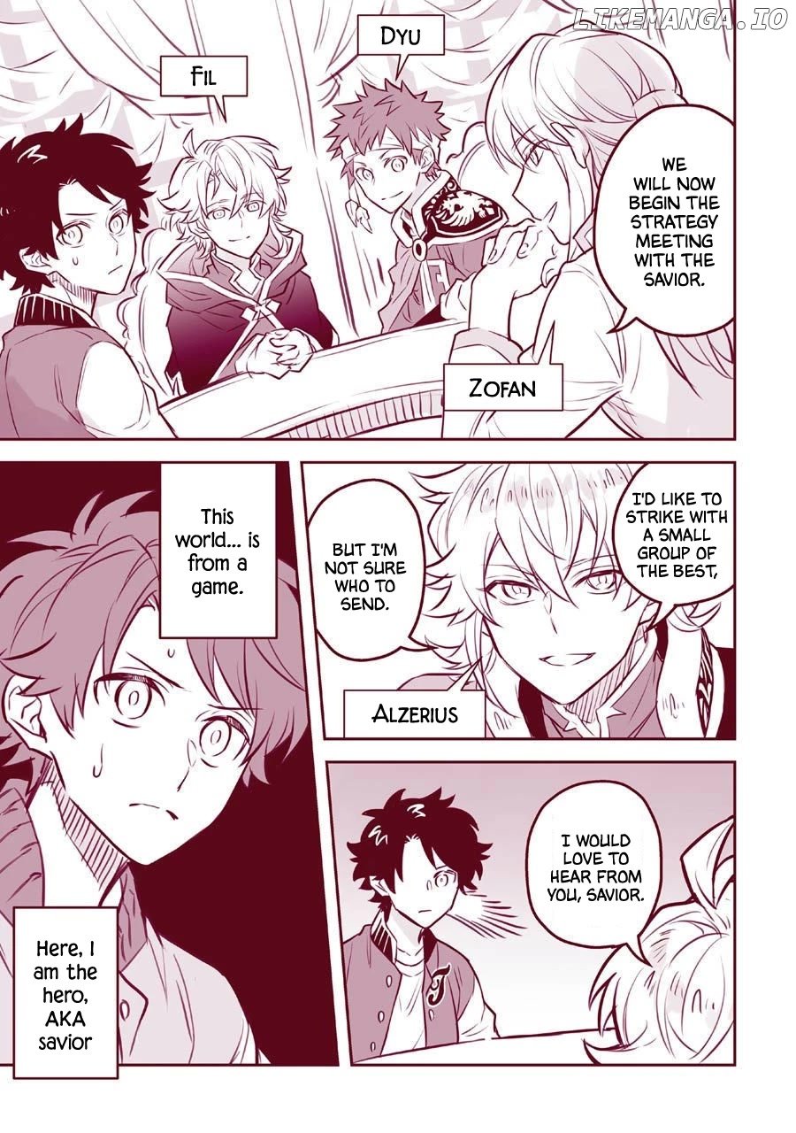 Transferred to another world, but I'm saving the world of an Otome game!? chapter 4.5 - page 2