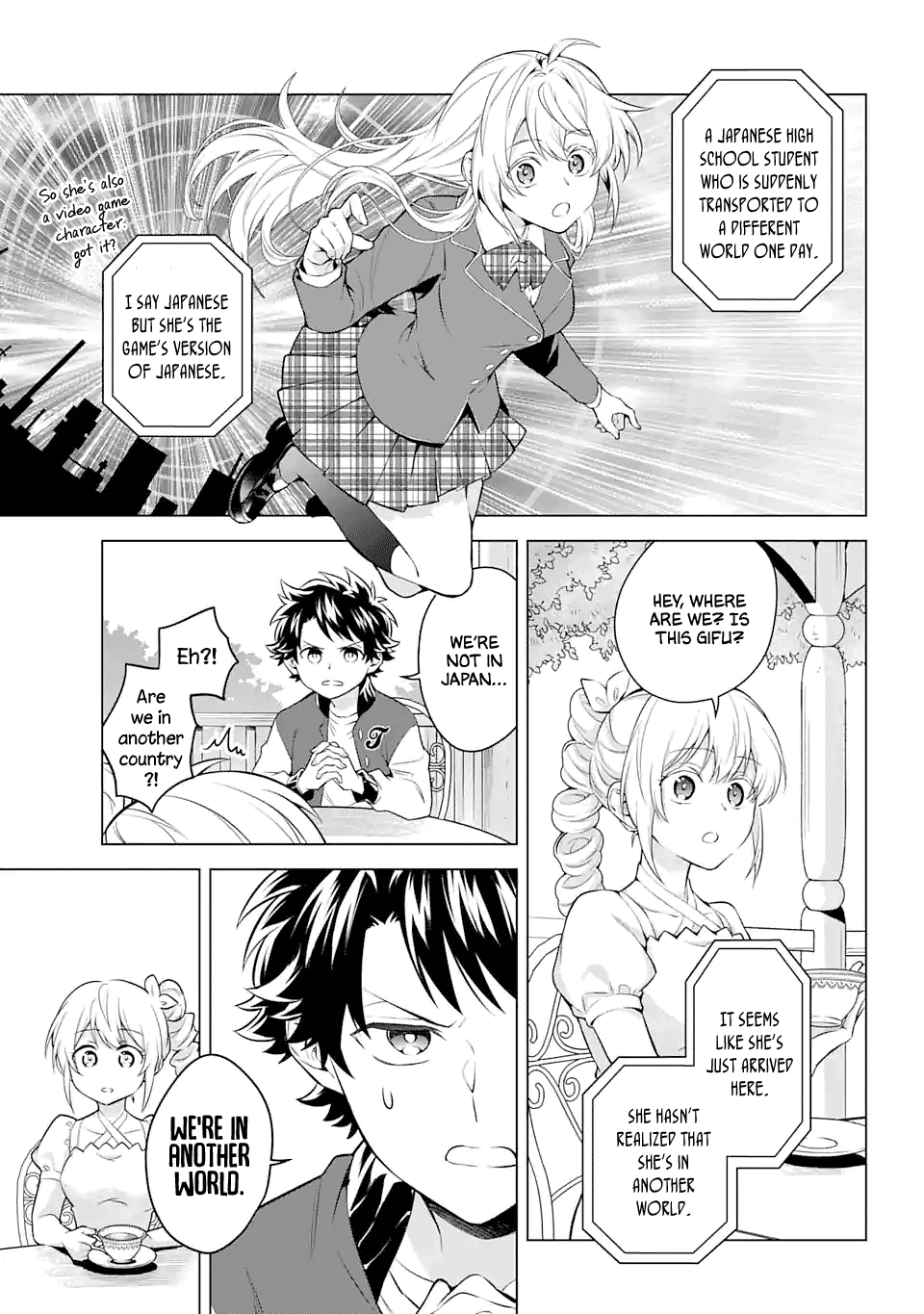 Transferred to another world, but I'm saving the world of an Otome game!? chapter 21 - page 5