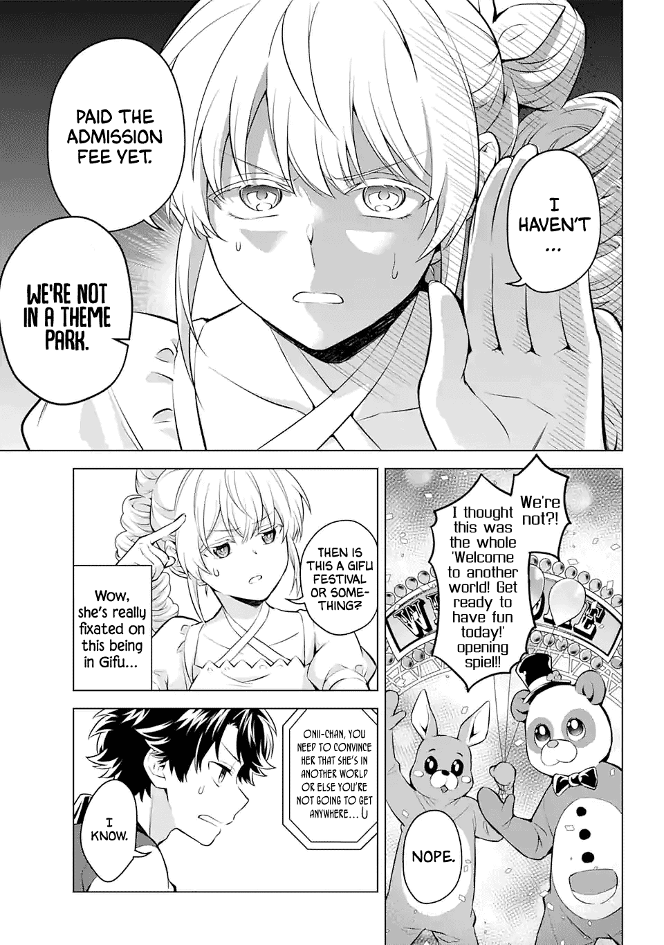 Transferred to another world, but I'm saving the world of an Otome game!? chapter 21 - page 7