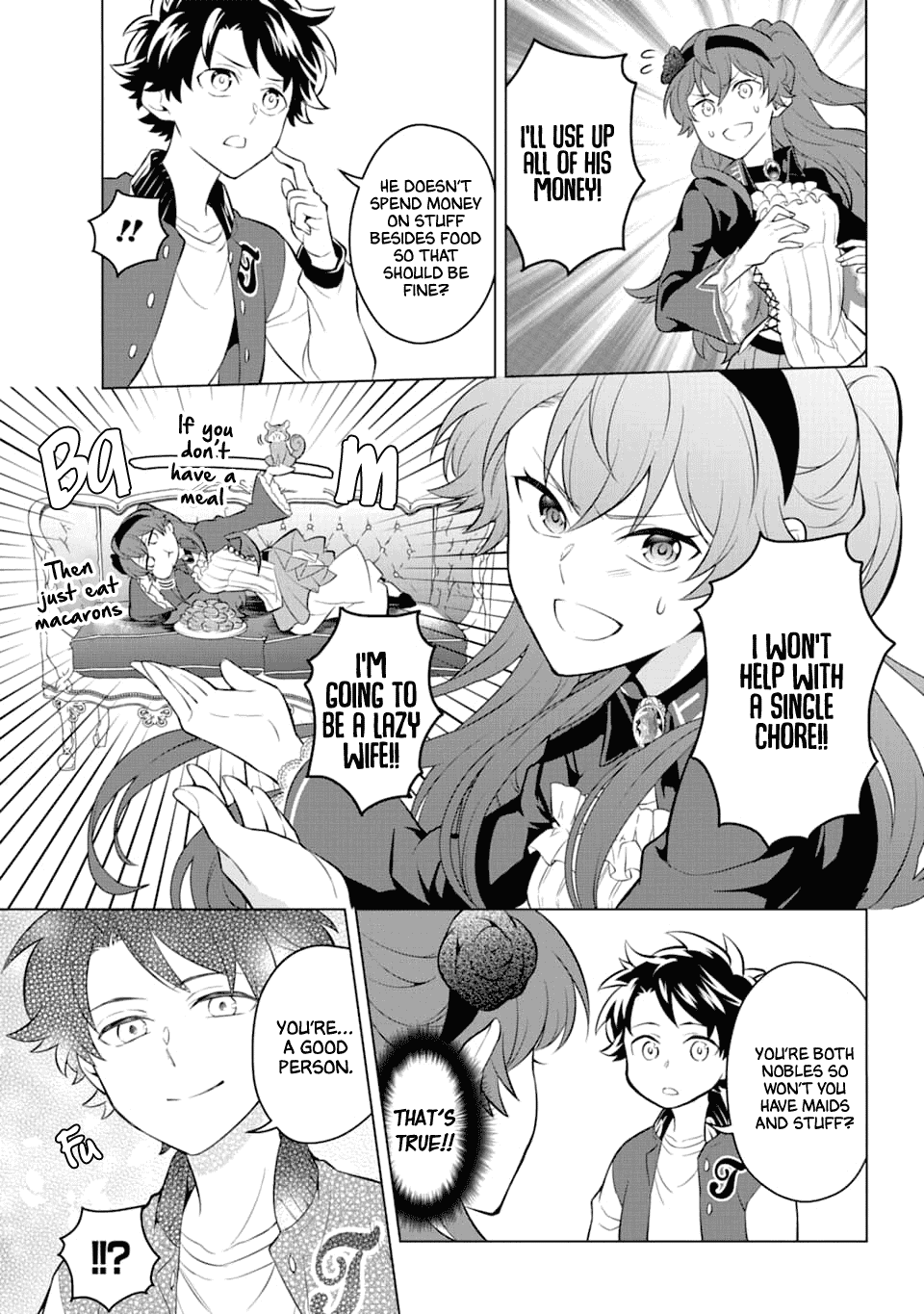 Transferred to another world, but I'm saving the world of an Otome game!? chapter 11 - page 23