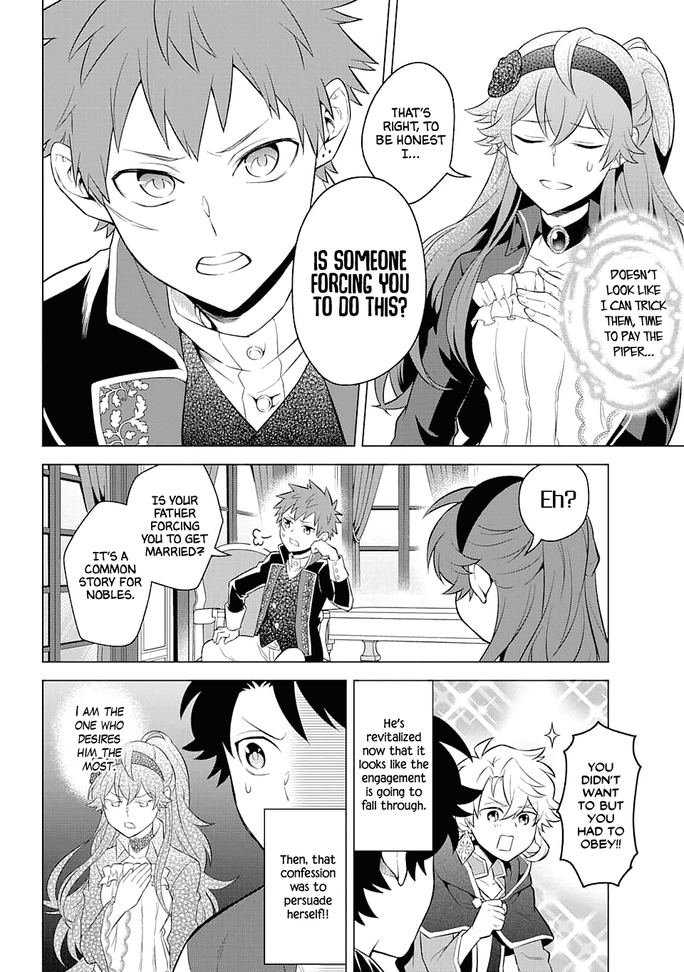 Transferred to another world, but I'm saving the world of an Otome game!? chapter 12 - page 22