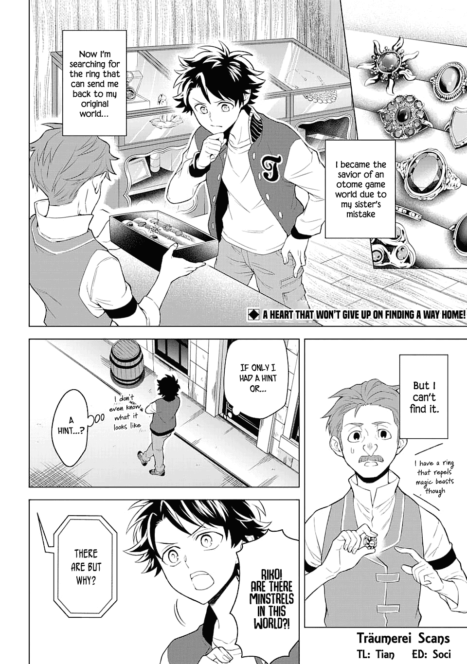 Transferred to another world, but I'm saving the world of an Otome game!? chapter 13 - page 2