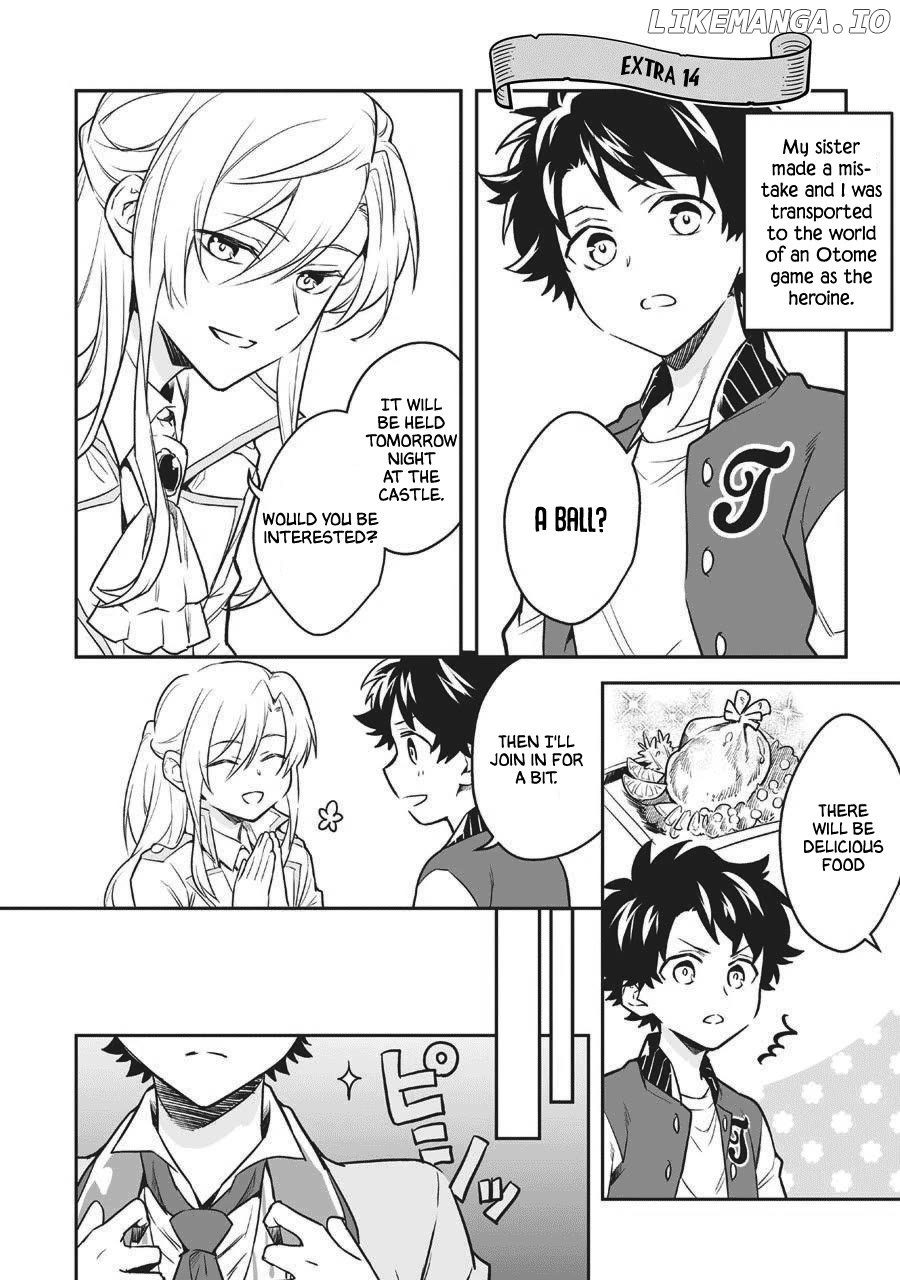 Transferred to another world, but I'm saving the world of an Otome game!? chapter 20.5 - page 7