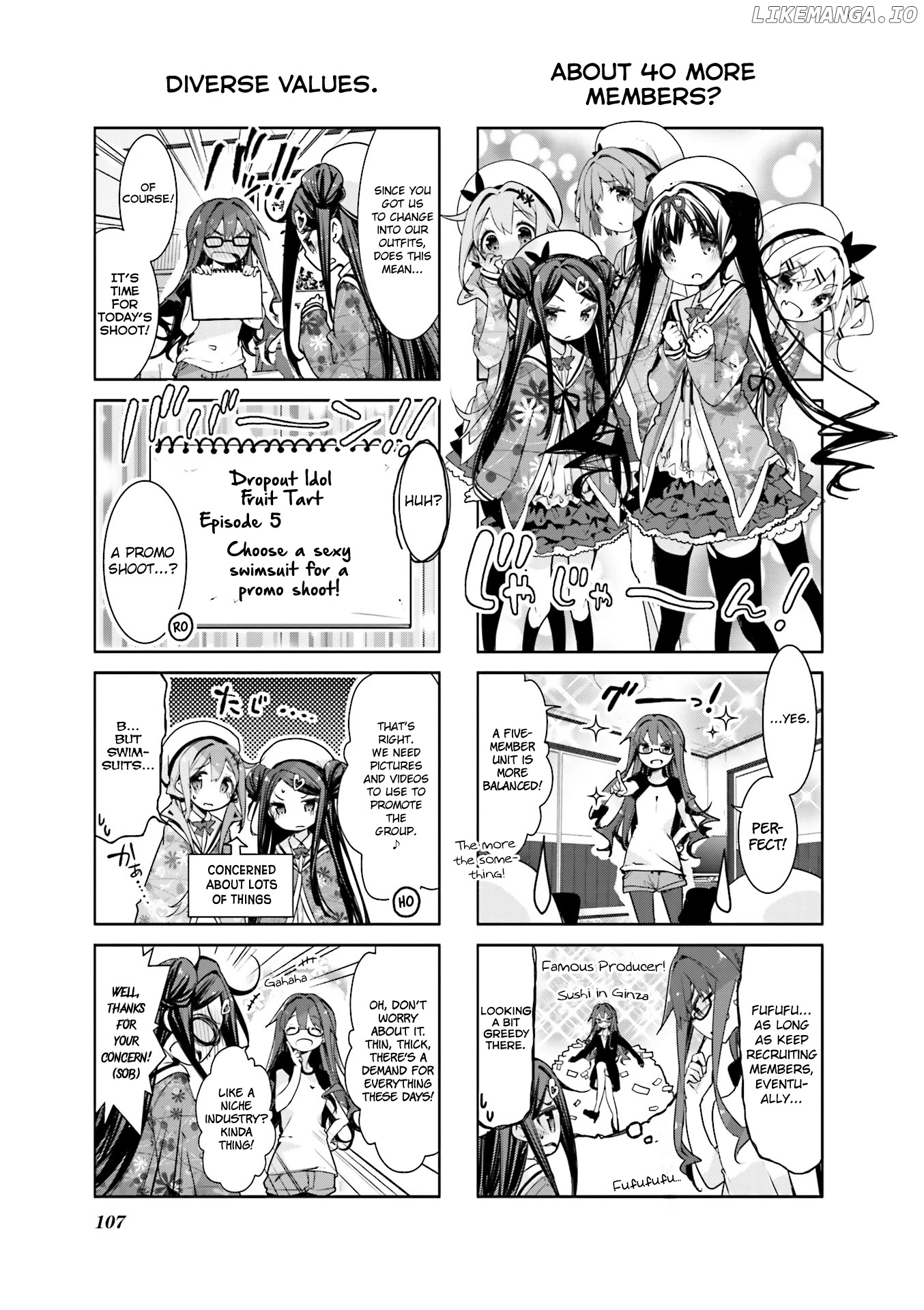 Dropout Idol Fruit Tart chapter 12 - page 7