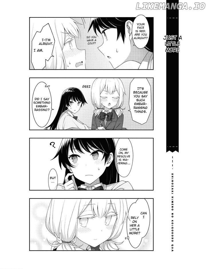 Shinozaki Himeno's Love Q&A chapter 14.5 - page 8