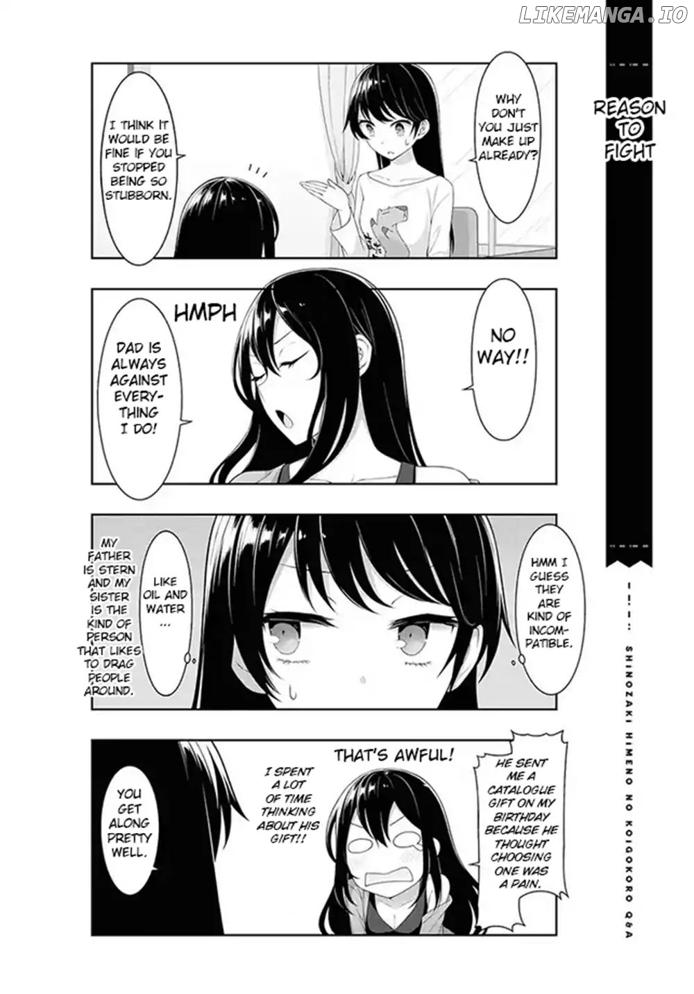 Shinozaki Himeno's Love Q&A chapter 5 - page 6