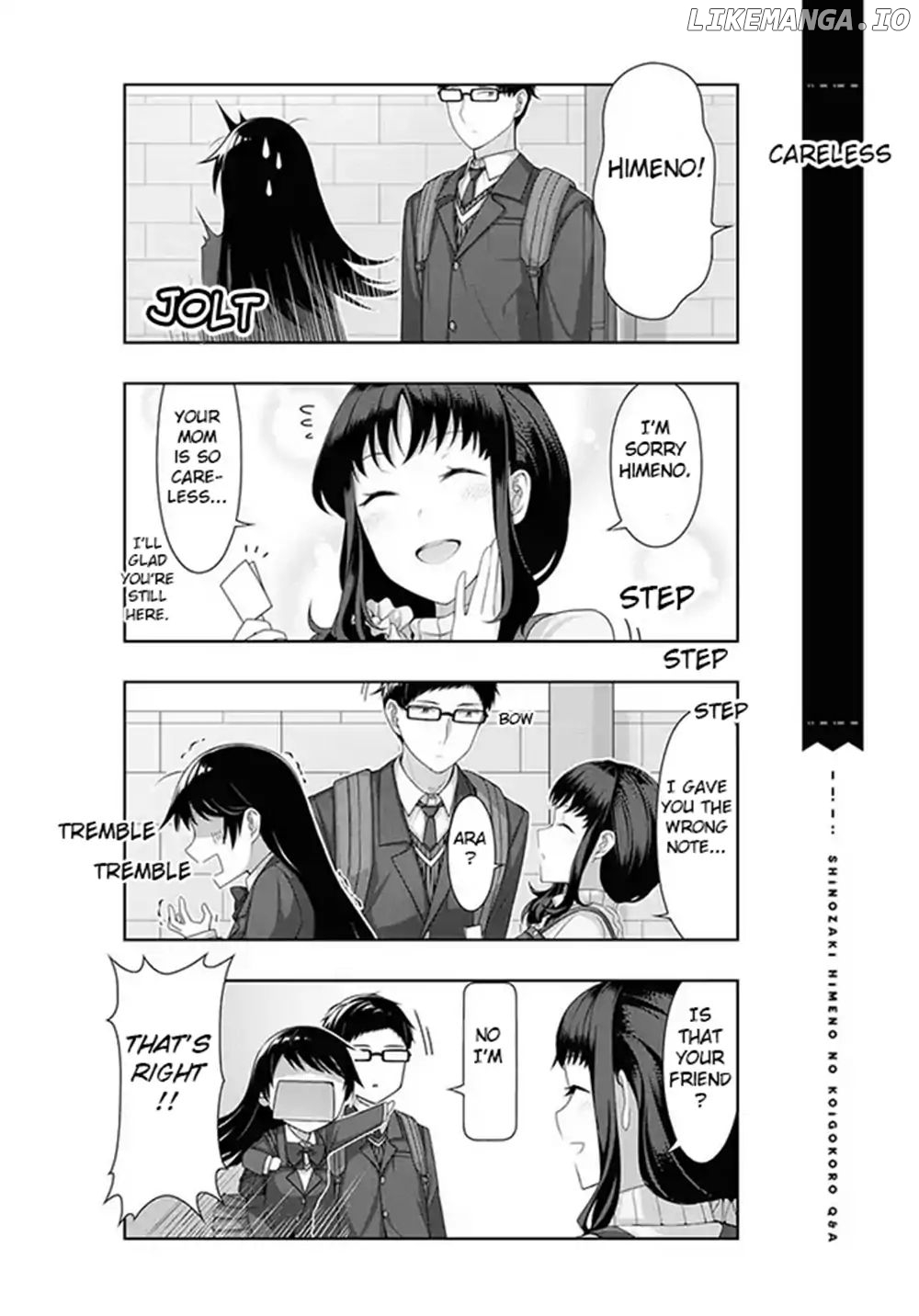 Shinozaki Himeno's Love Q&A chapter 9 - page 5