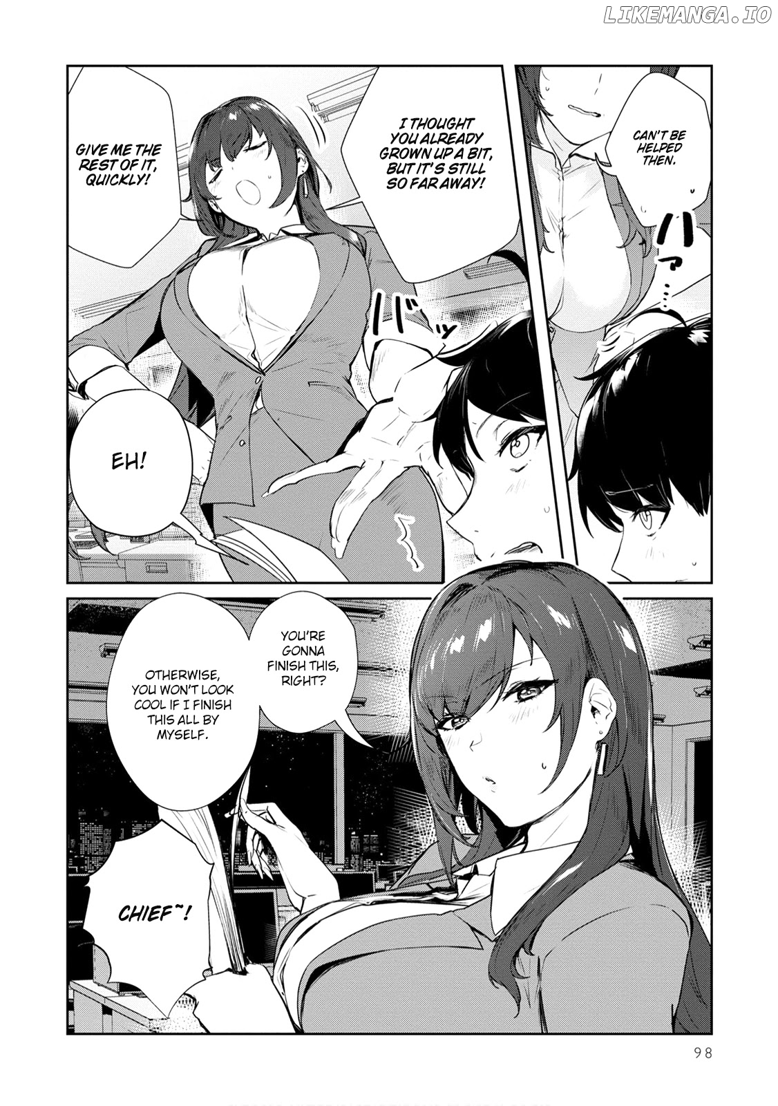 Shishidou-San ni Shikararetai chapter 21 - page 7