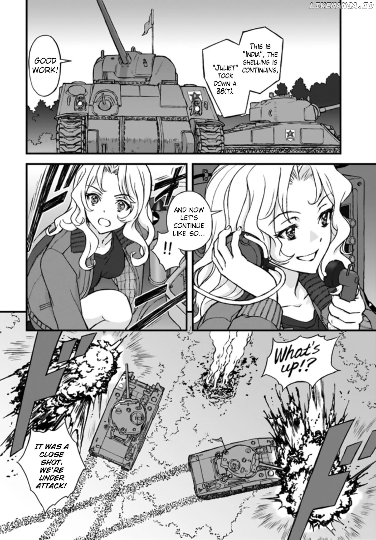 GIRLS und PANZER - The Fir Tree and the Iron-Winged Witch chapter 4 - page 10