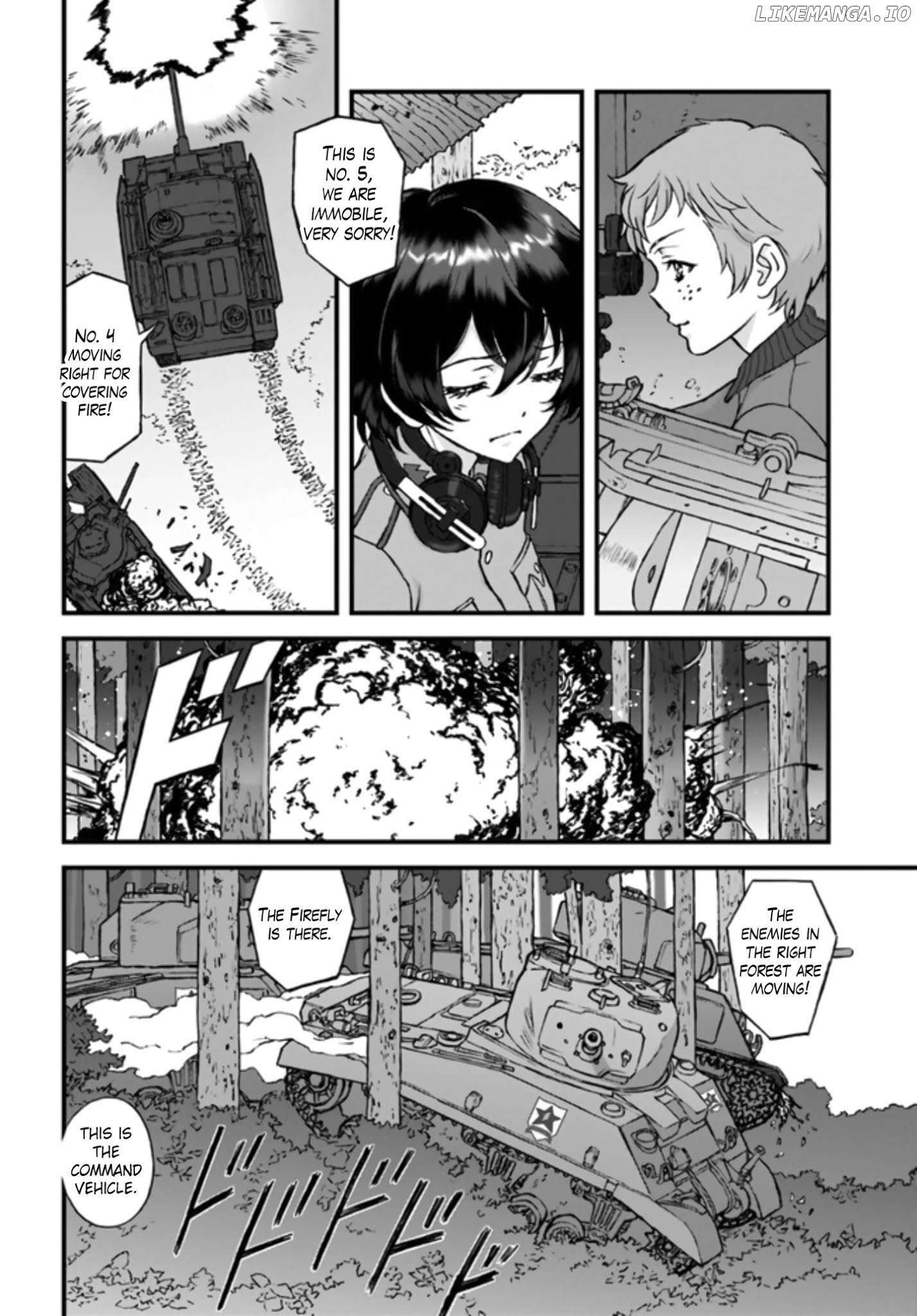 GIRLS und PANZER - The Fir Tree and the Iron-Winged Witch chapter 4 - page 8