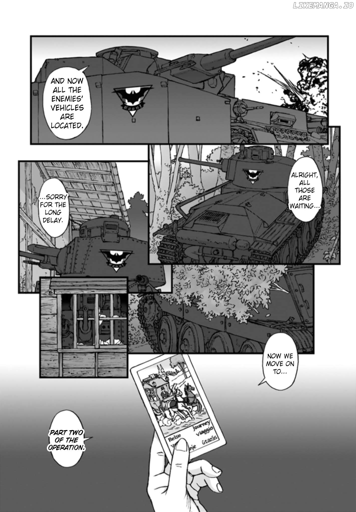 GIRLS und PANZER - The Fir Tree and the Iron-Winged Witch chapter 4 - page 9