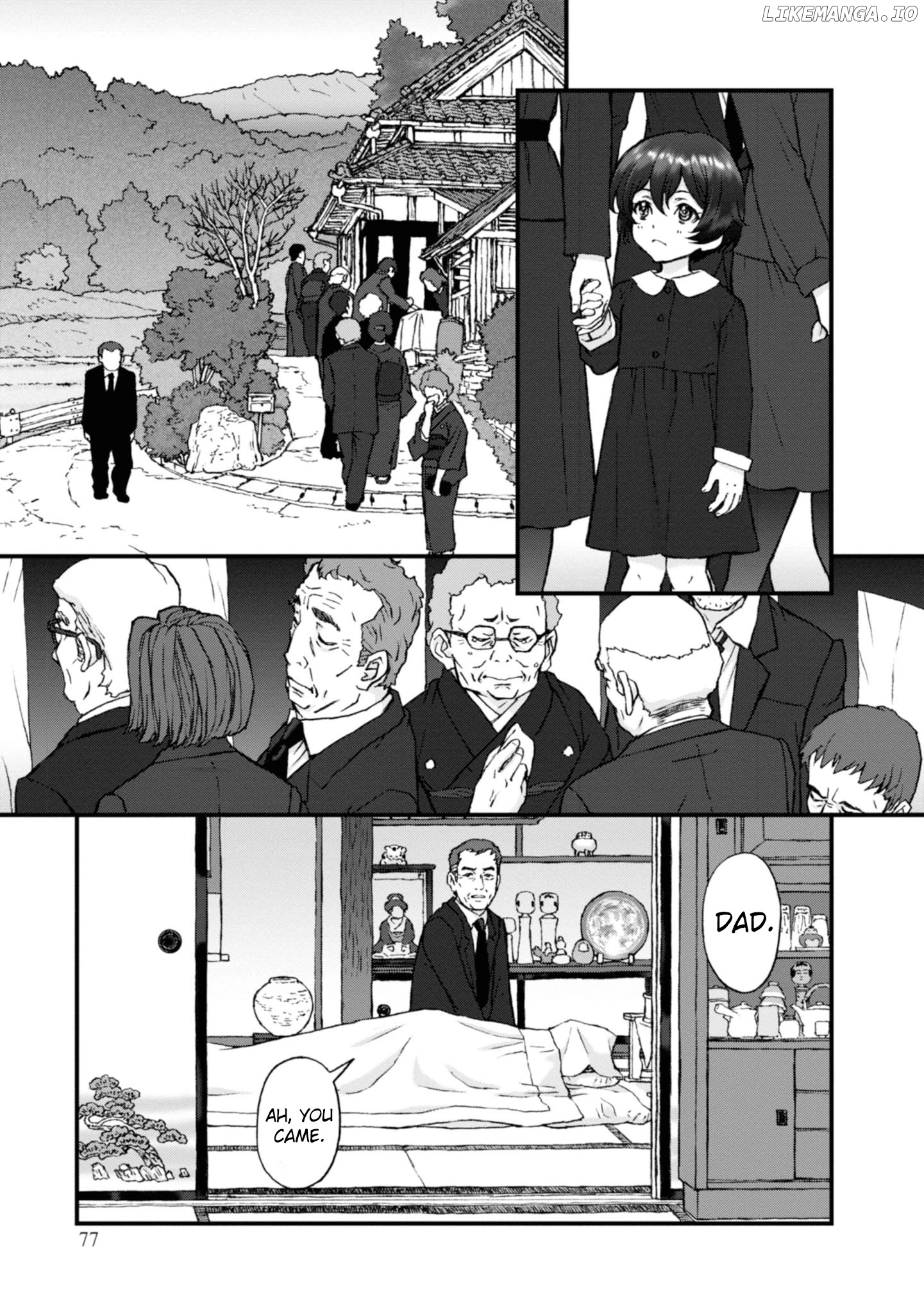 GIRLS und PANZER - The Fir Tree and the Iron-Winged Witch chapter 6 - page 6