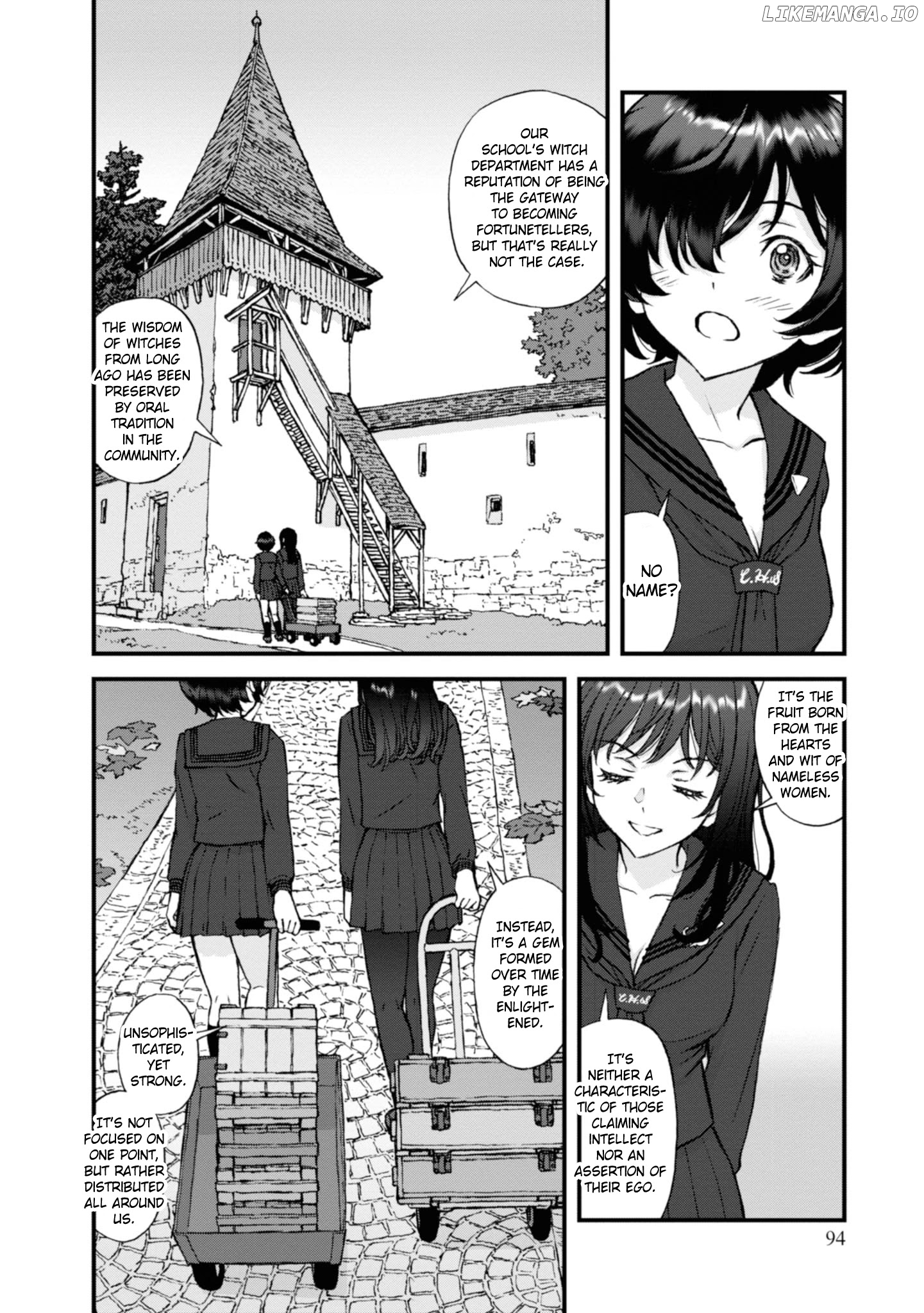 GIRLS und PANZER - The Fir Tree and the Iron-Winged Witch chapter 8 - page 1