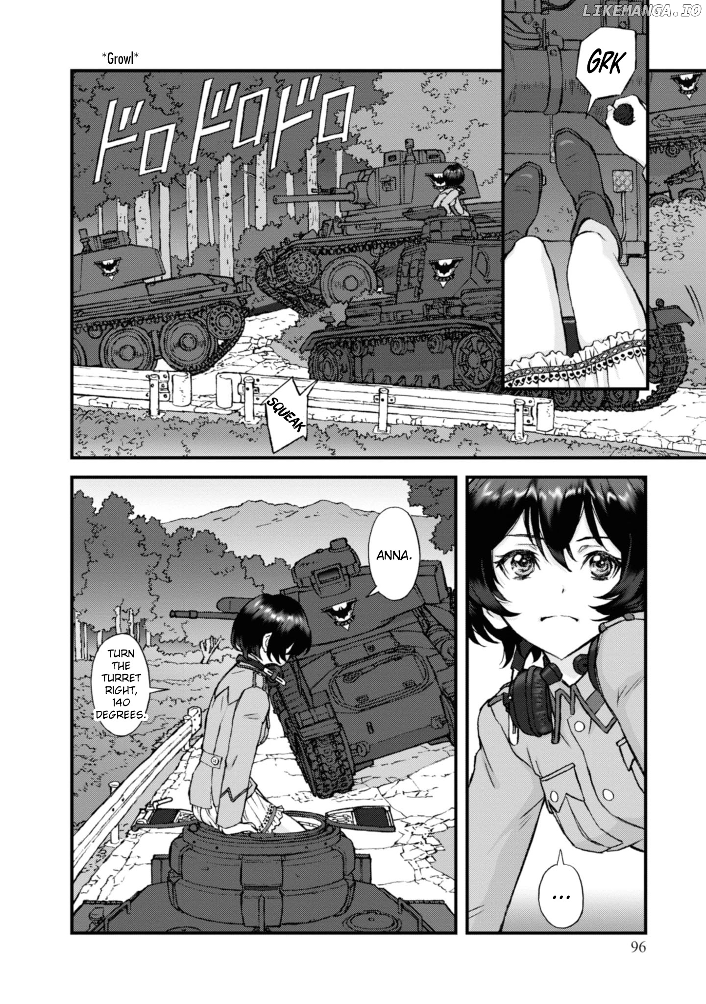 GIRLS und PANZER - The Fir Tree and the Iron-Winged Witch chapter 8 - page 3