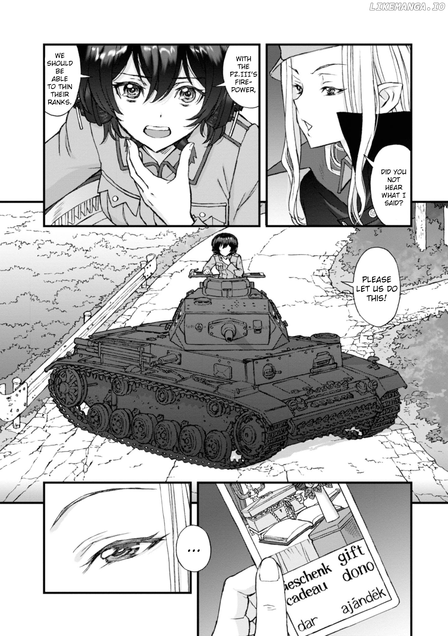 GIRLS und PANZER - The Fir Tree and the Iron-Winged Witch chapter 8 - page 5