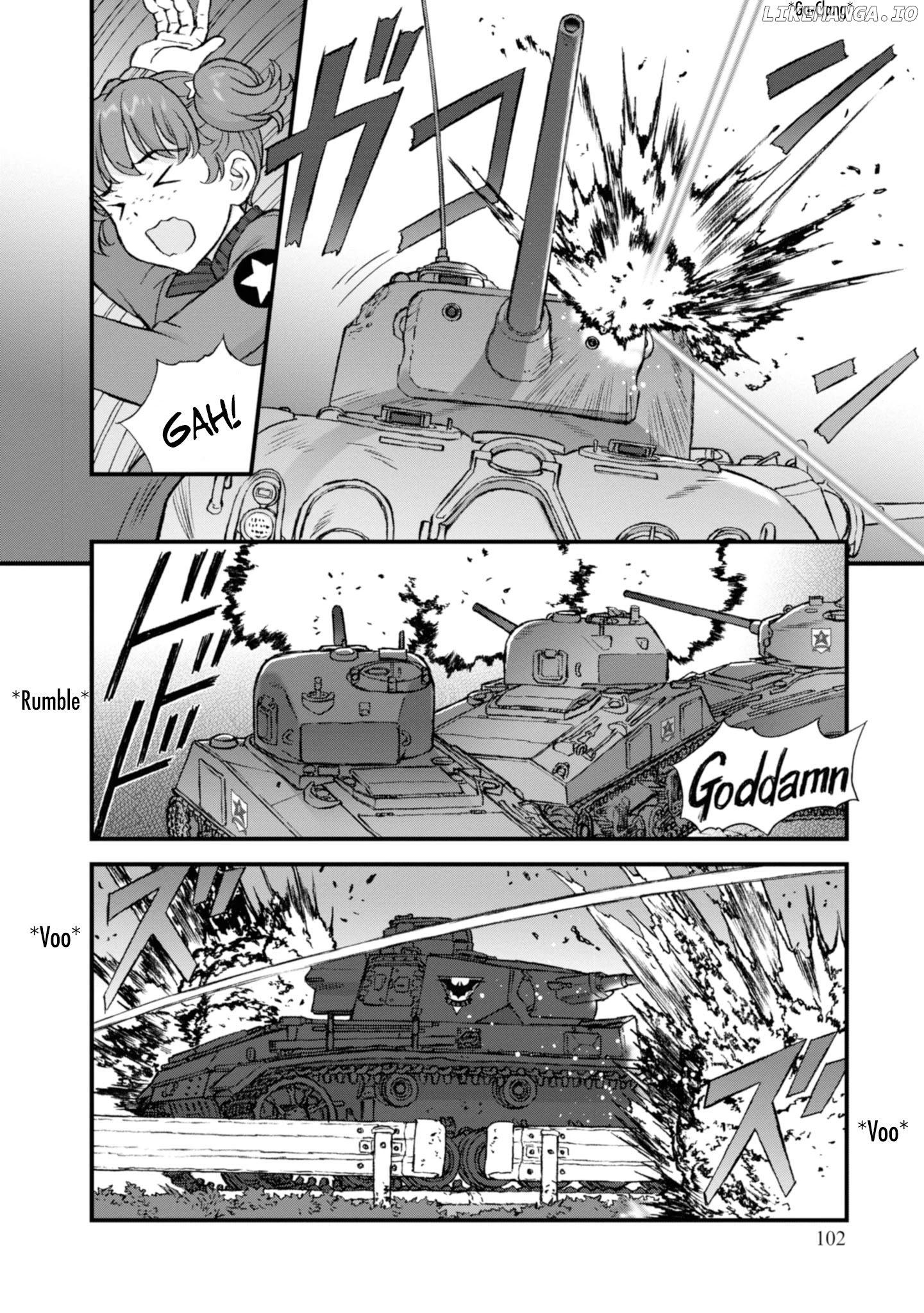 GIRLS und PANZER - The Fir Tree and the Iron-Winged Witch chapter 8 - page 9