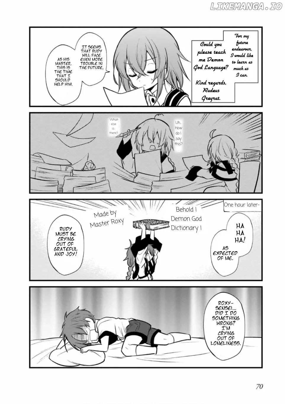 Mushoku Tensei: Even If It's a 4-Koma, I'll Get Serious chapter 11 - page 14