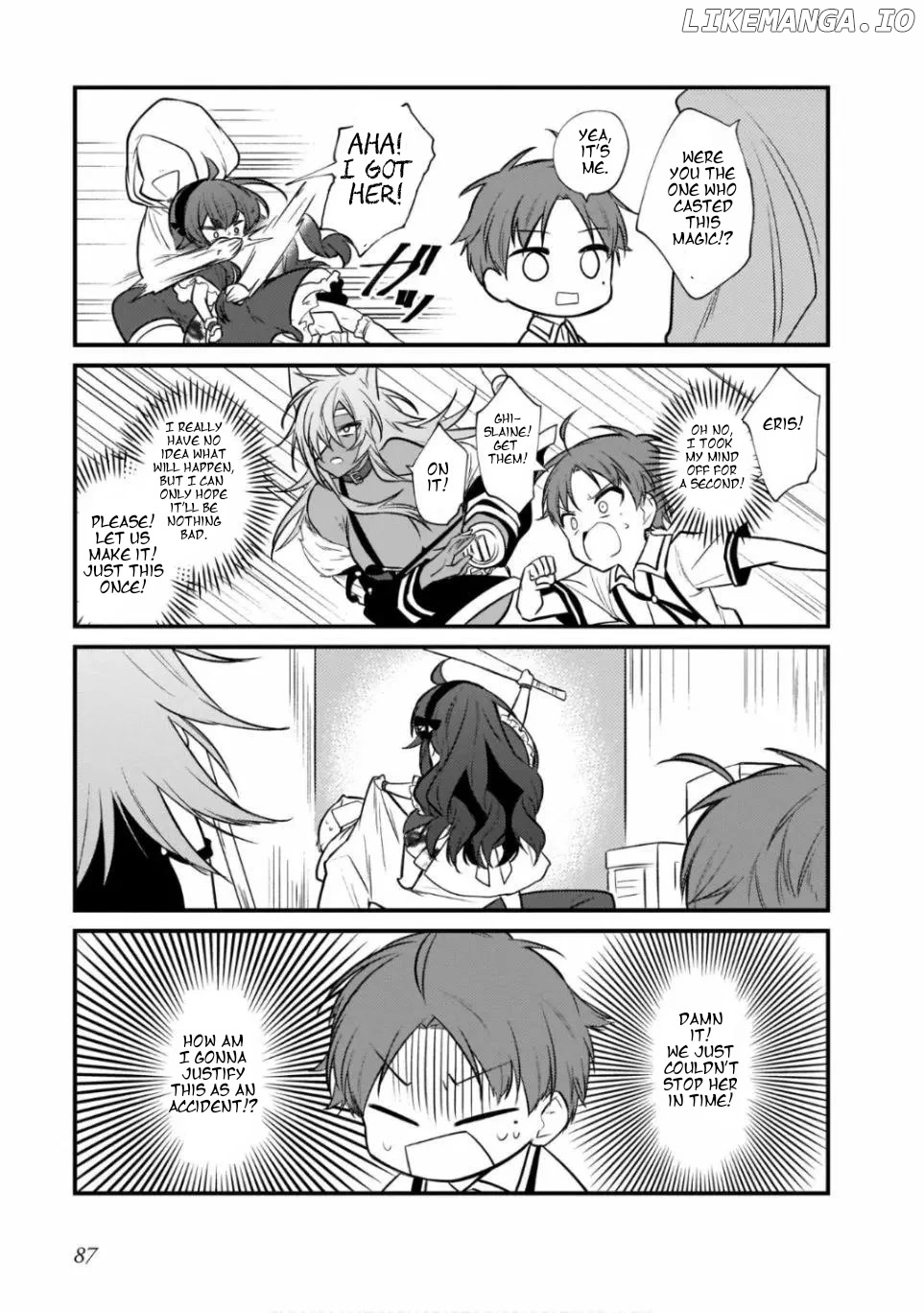 Mushoku Tensei: Even If It's a 4-Koma, I'll Get Serious chapter 12 - page 13