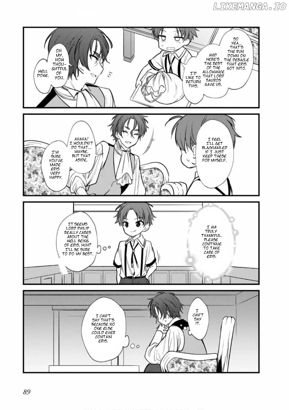 Mushoku Tensei: Even If It's a 4-Koma, I'll Get Serious chapter 12 - page 15