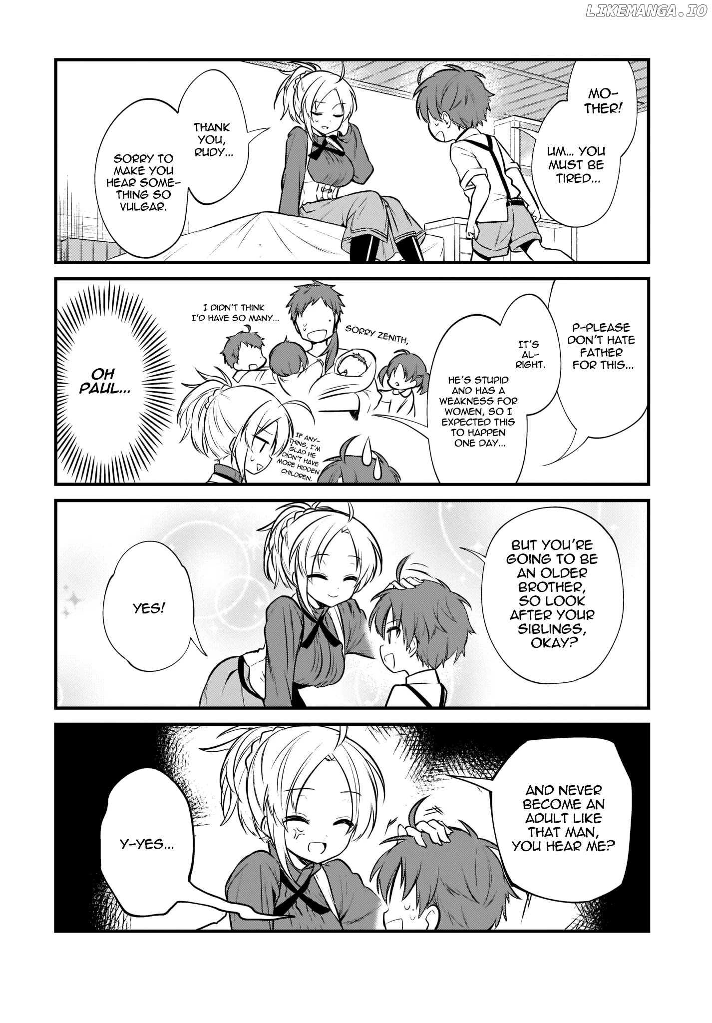 Mushoku Tensei: Even If It's a 4-Koma, I'll Get Serious chapter 5 - page 9